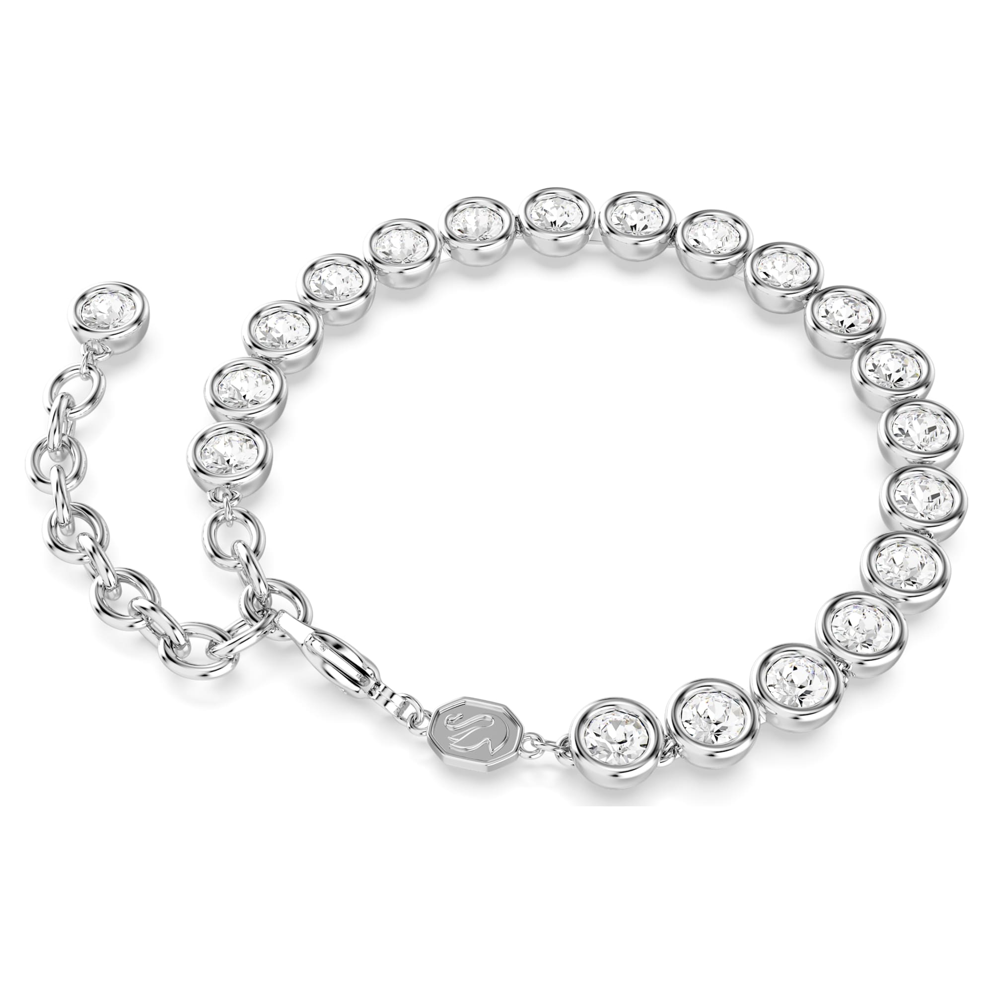 צמיד Imber בציפוי רודיום מבריק SWAROVSKI