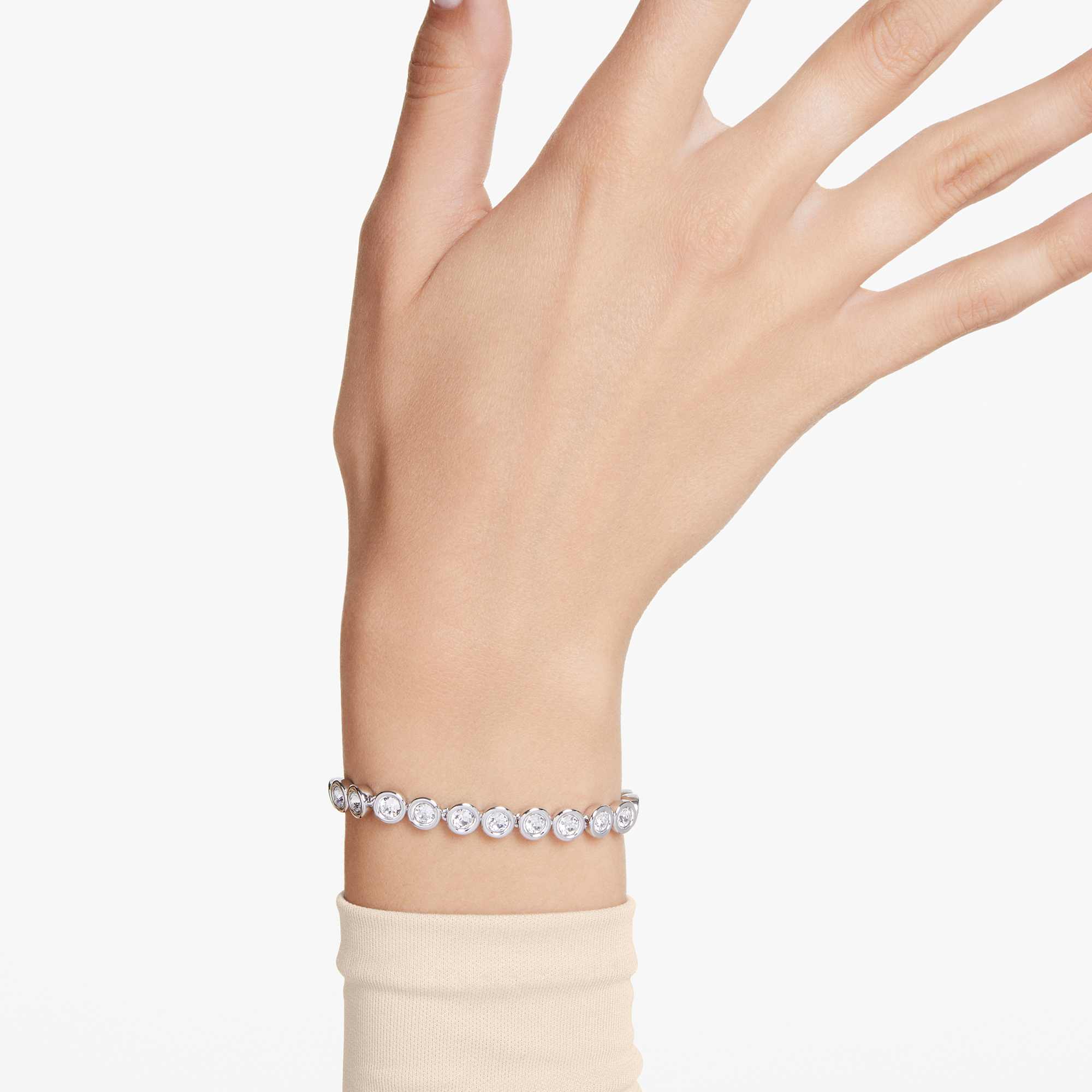 צמיד Imber בציפוי רודיום מבריק SWAROVSKI