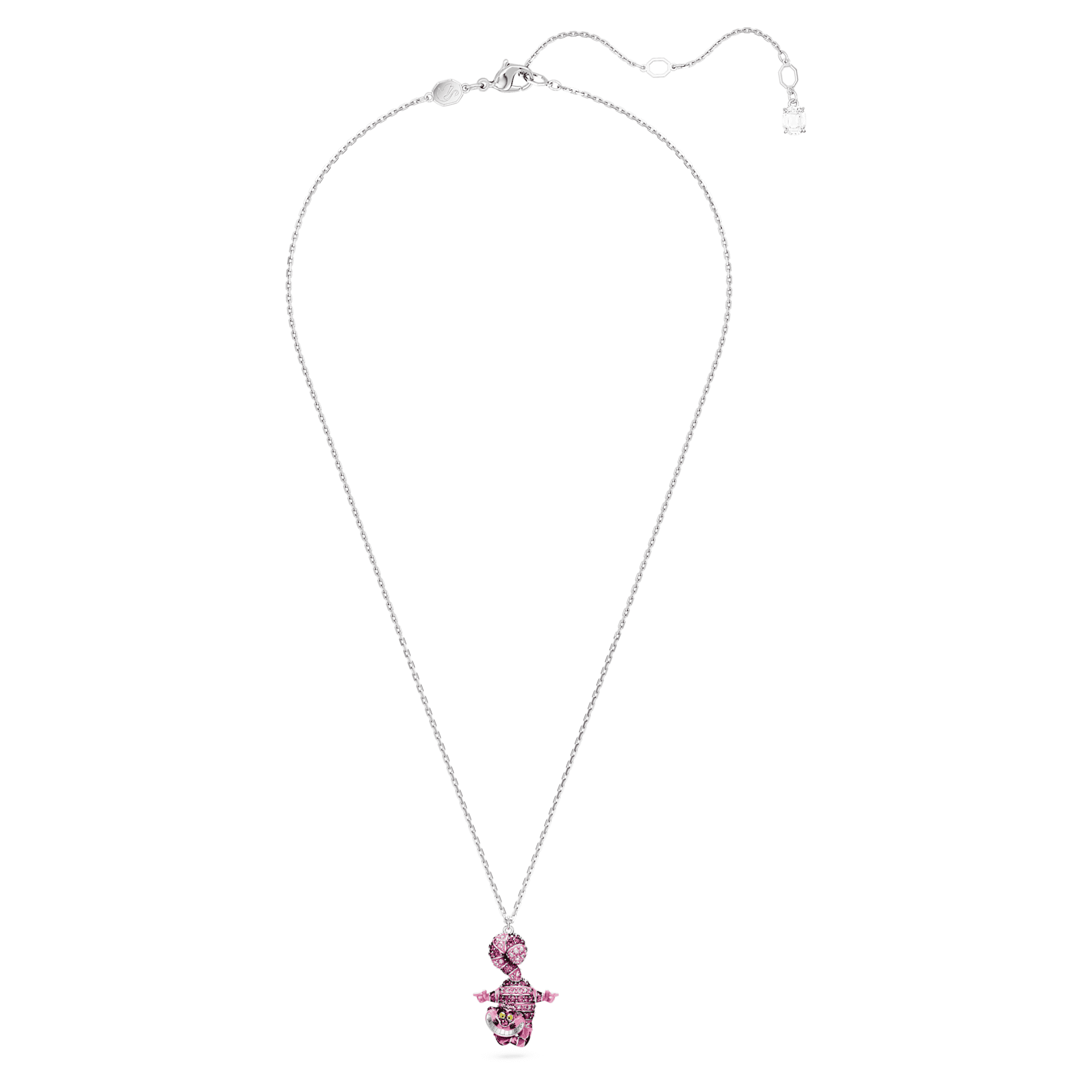 שרשרת Alice In Wonderland בציפוי רודיום מבריק SWAROVSKI