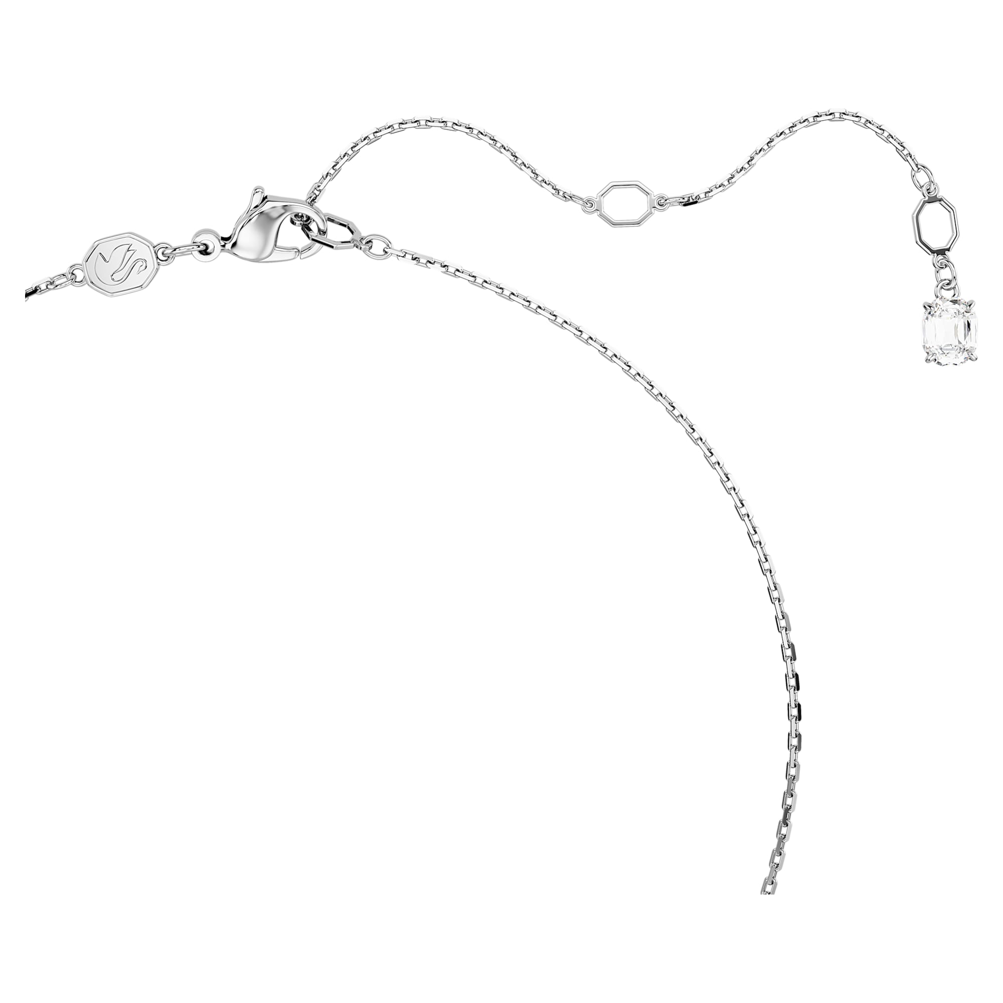 שרשרת Alice In Wonderland בציפוי רודיום מבריק SWAROVSKI