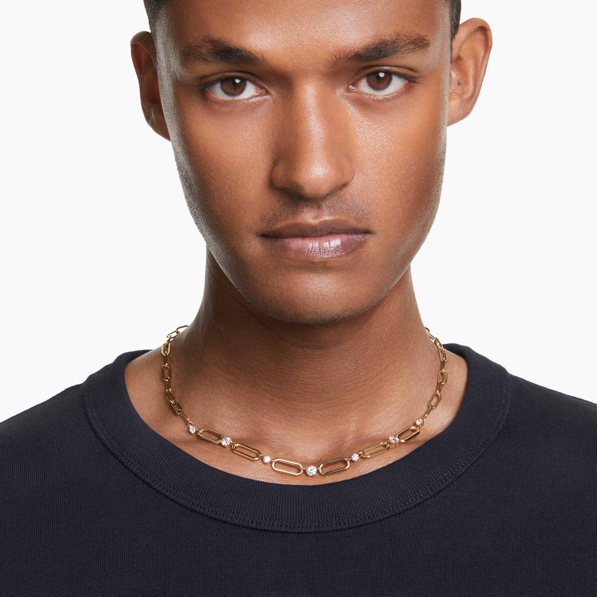 שרשרת Constella בציפוי זהב מבריק SWAROVSKI