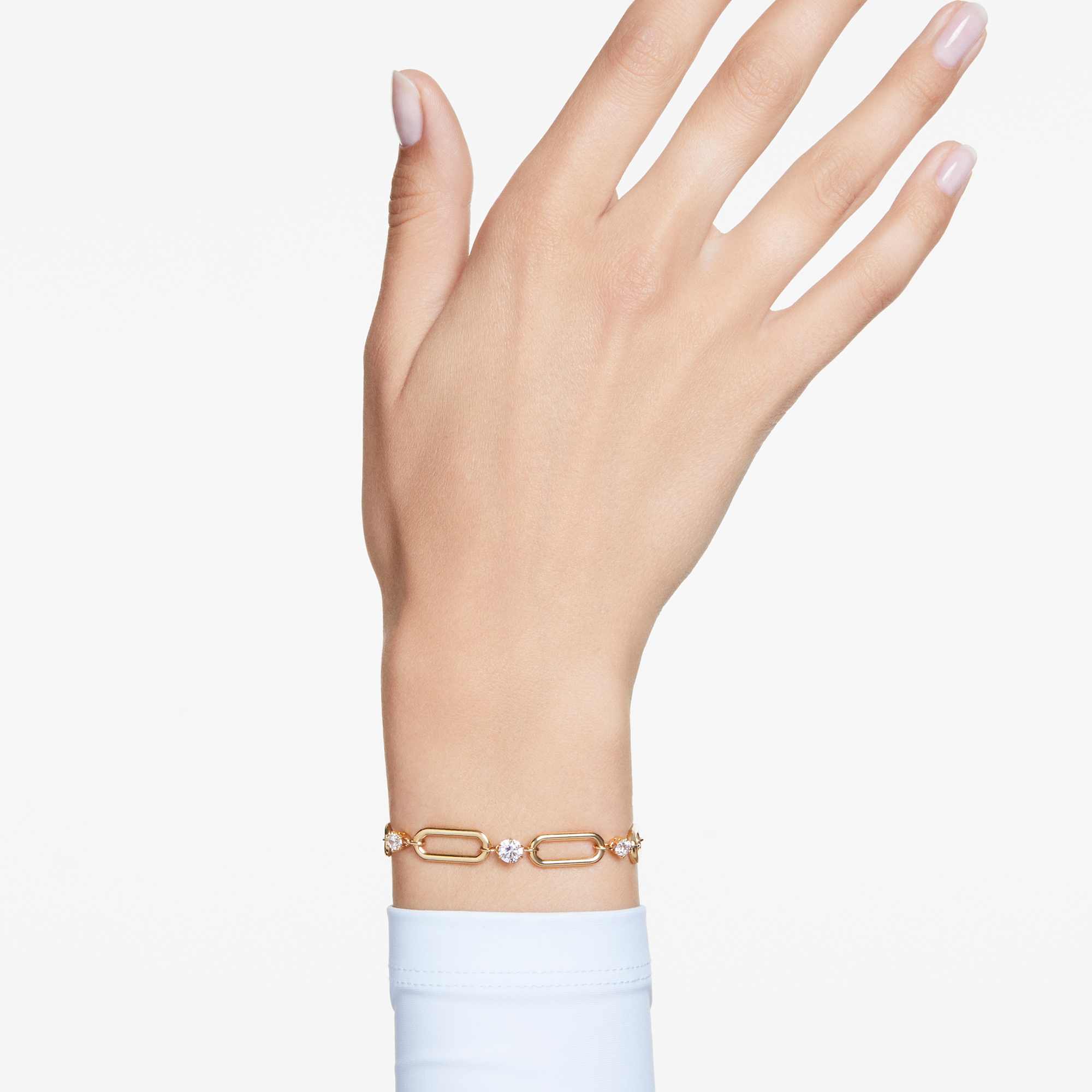 צמיד Constella בציפוי זהב מבריק SWAROVSKI