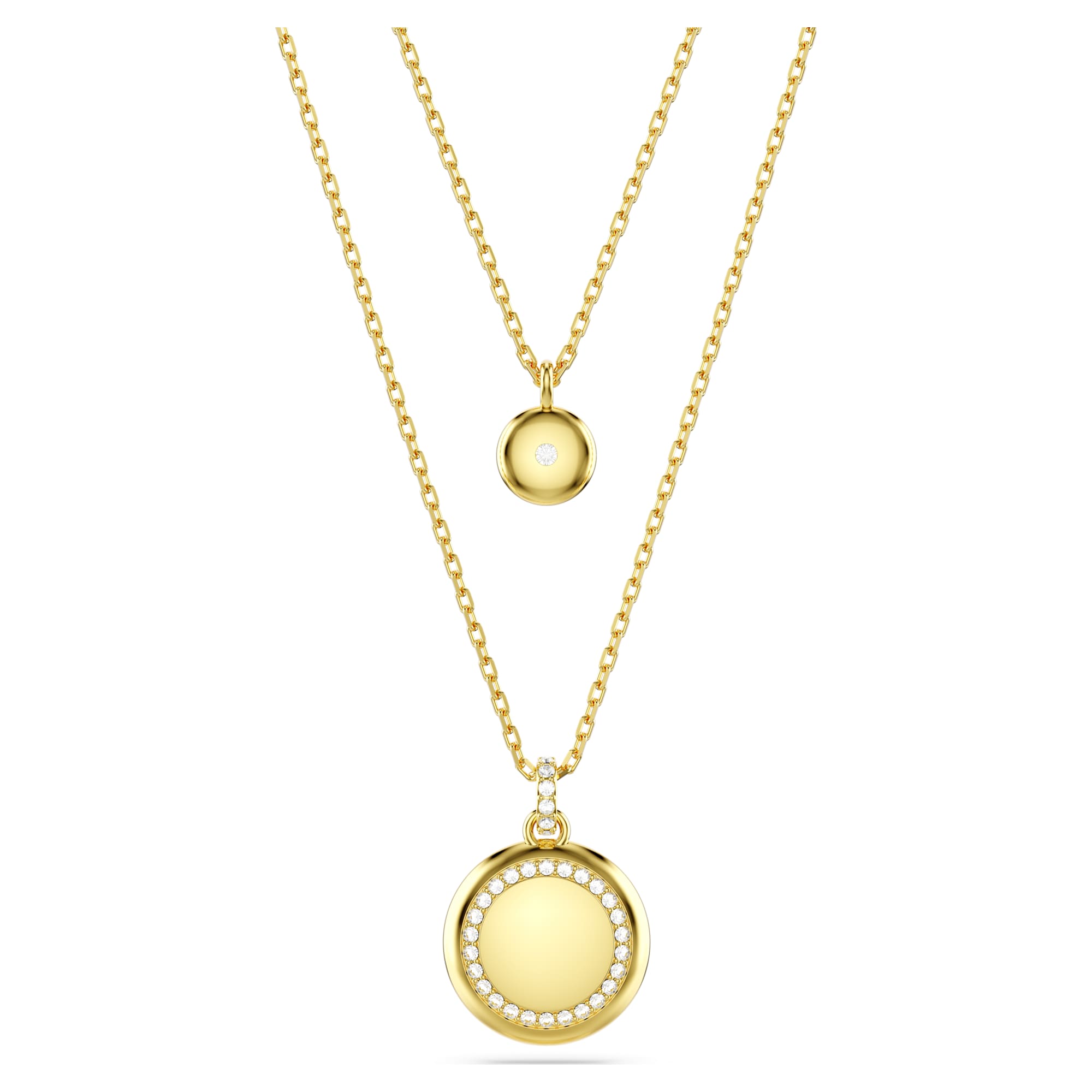 שרשרת Meteora בציפוי זהב מבריק SWAROVSKI