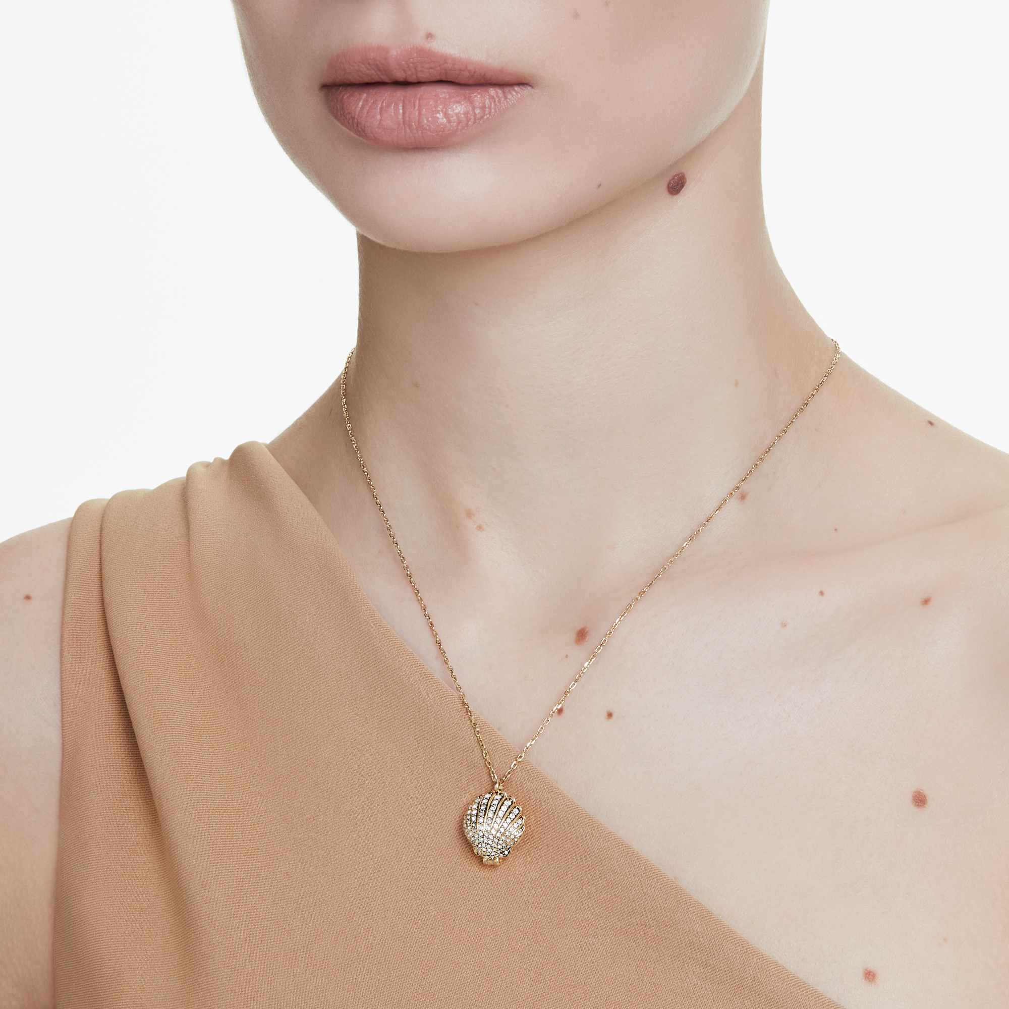 שרשרת Idyllia בציפוי זהב מבריק SWAROVSKI