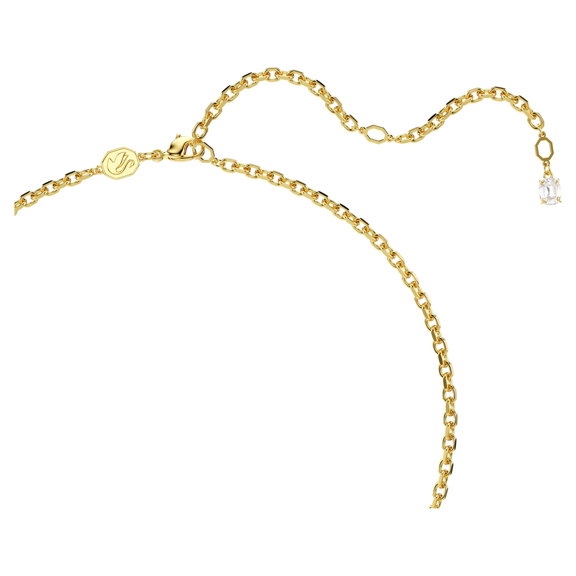 שרשרת Idyllia בציפוי זהב מבריק SWAROVSKI