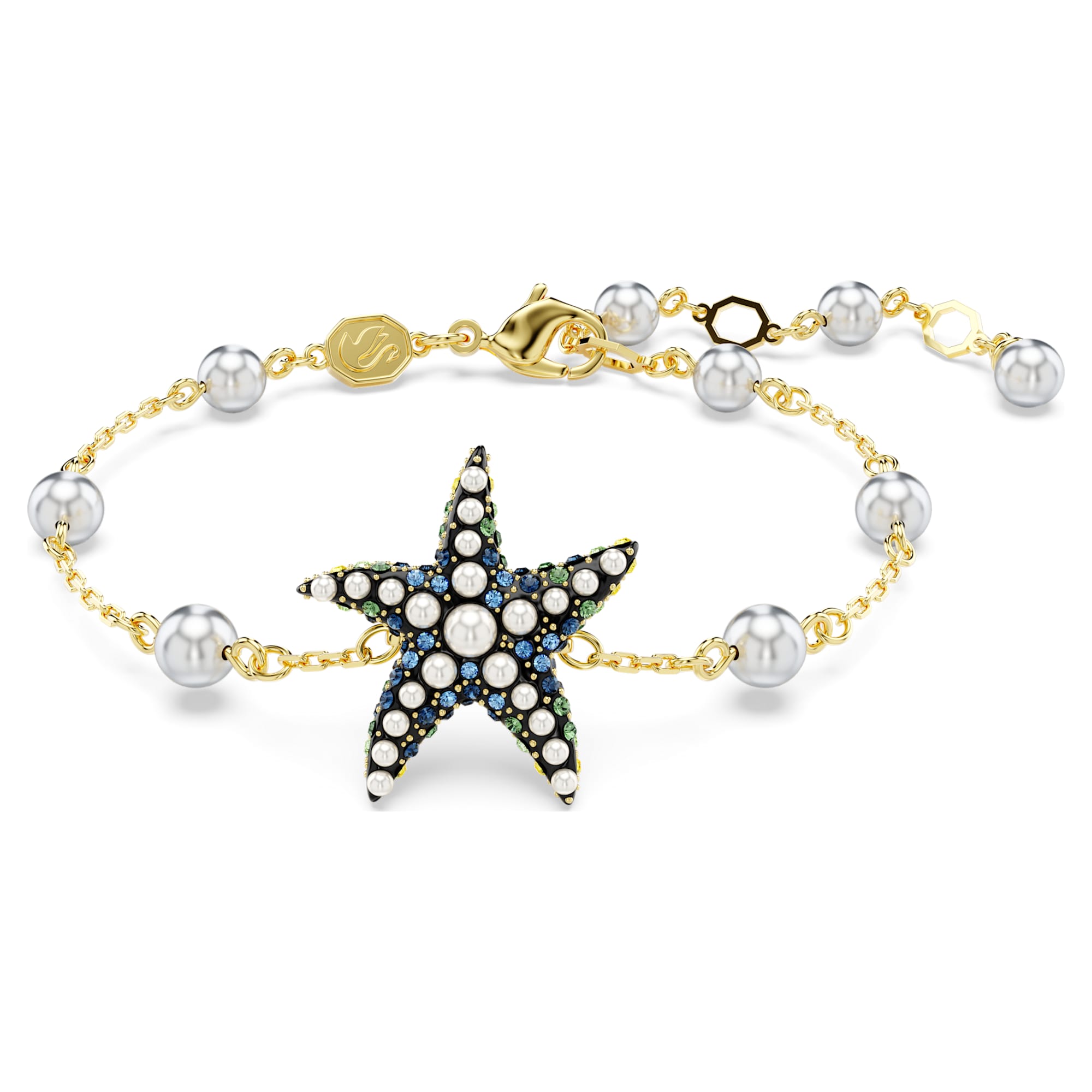 צמיד Idyllia בציפוי זהב מבריק SWAROVSKI