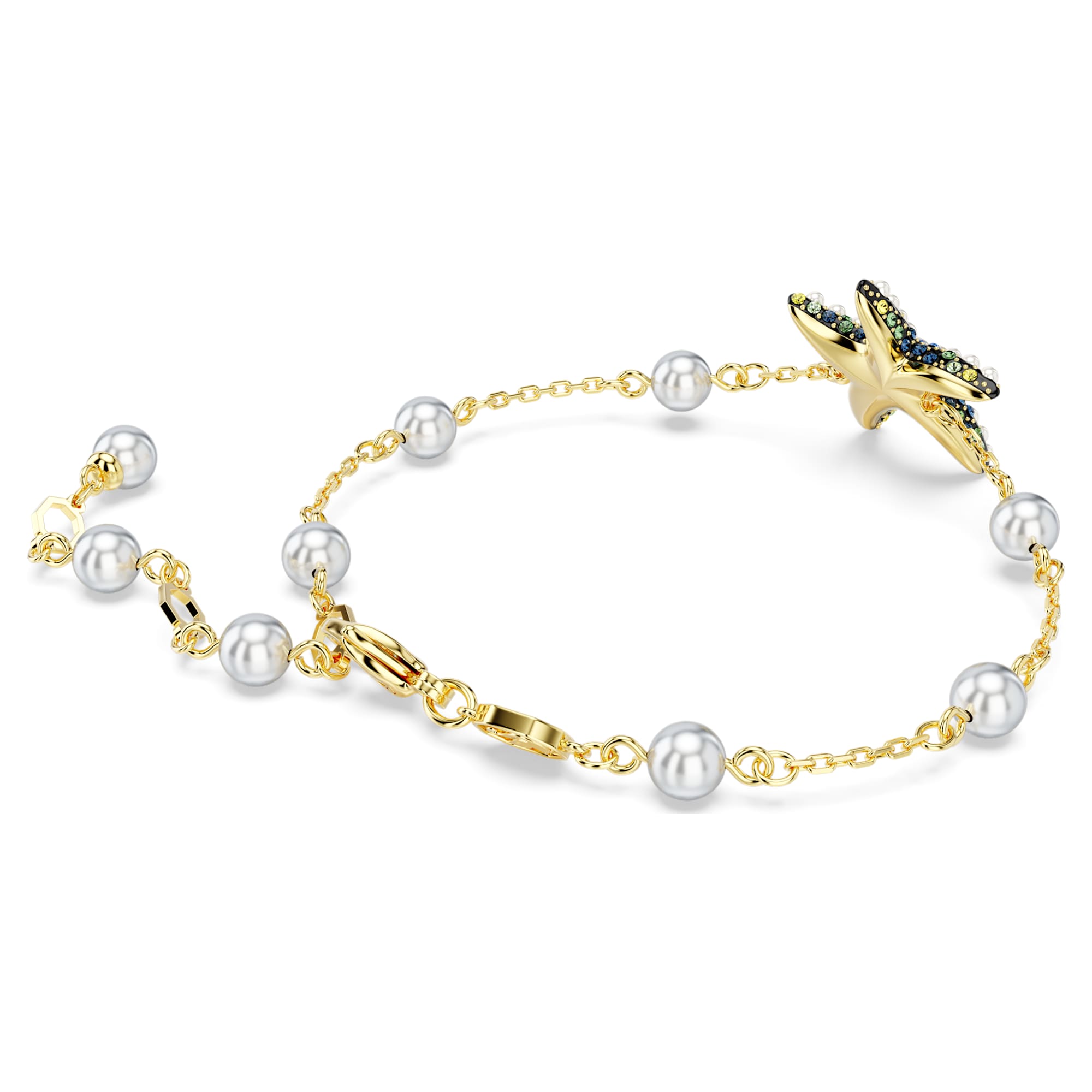 צמיד Idyllia בציפוי זהב מבריק SWAROVSKI