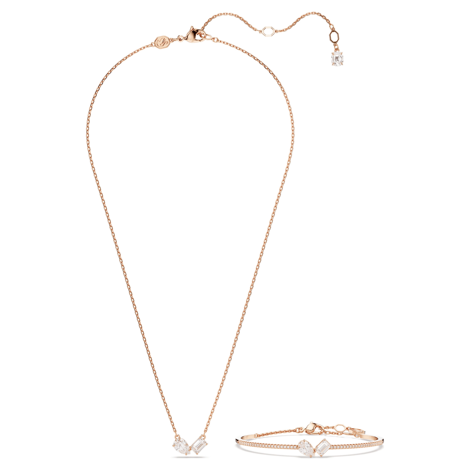 סט Mesmera בציפוי רוז גולד מבריק SWAROVSKI