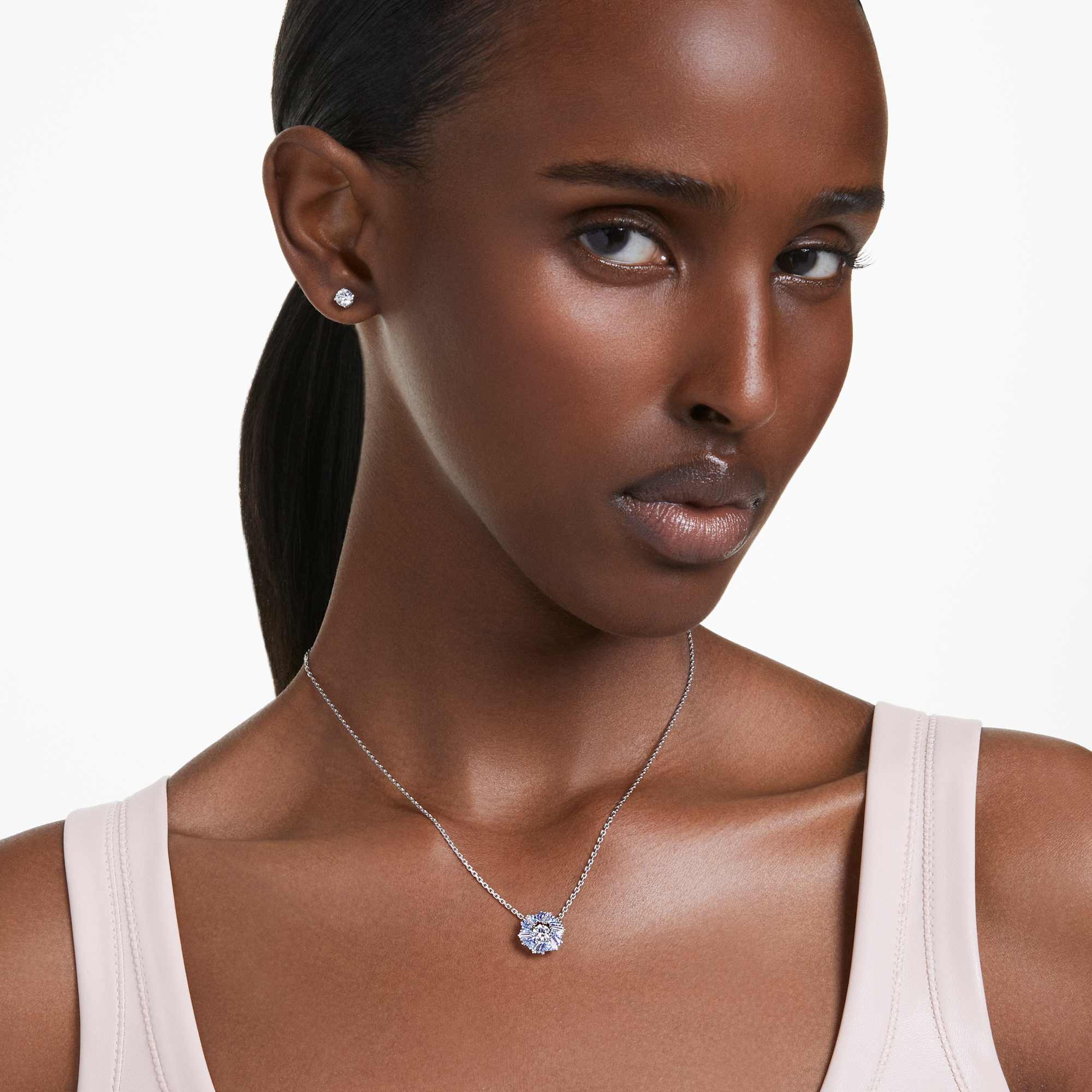 סט Idyllia בציפוי רודיום מבריק SWAROVSKI