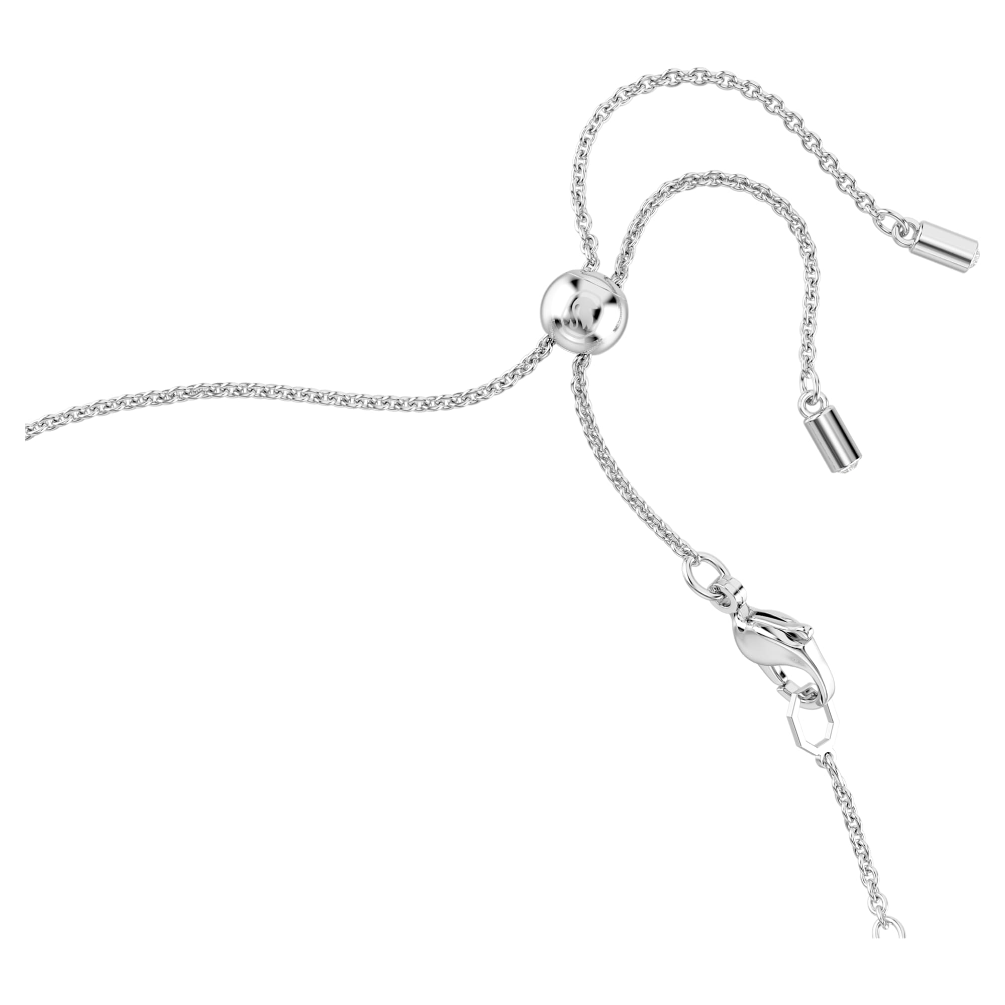 שרשרת Matrix בציפוי רודיום מבריק SWAROVSKI