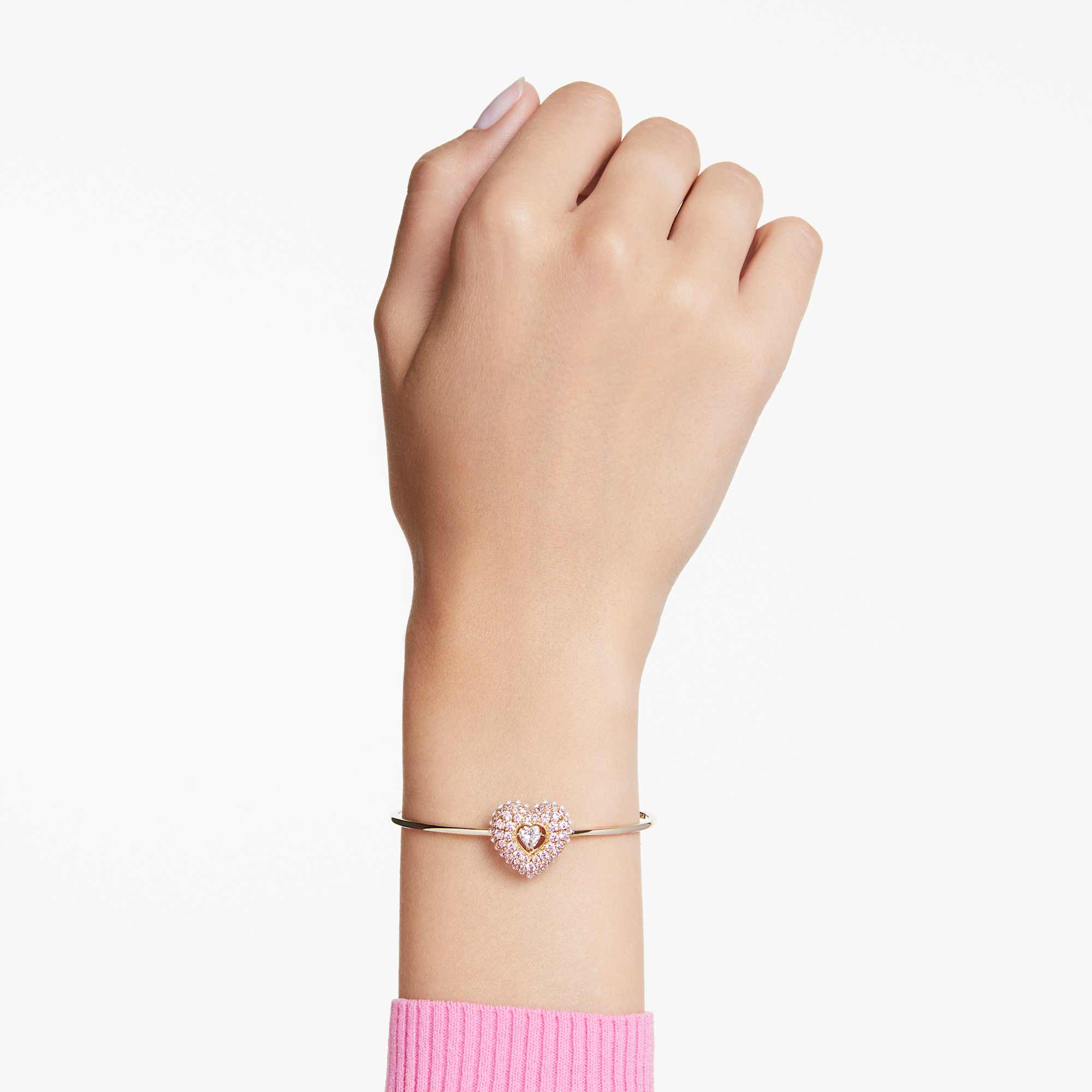 צמיד Hyperbola בציפוי זהב מבריק SWAROVSKI