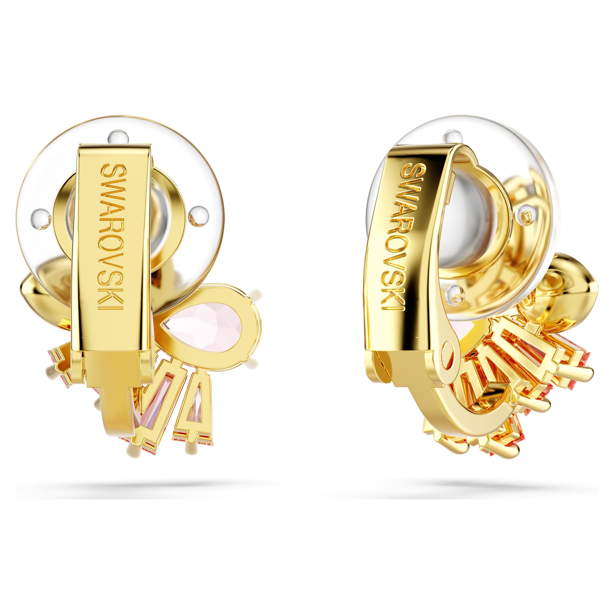 עגילי Gema בציפוי זהב מבריק SWAROVSKI