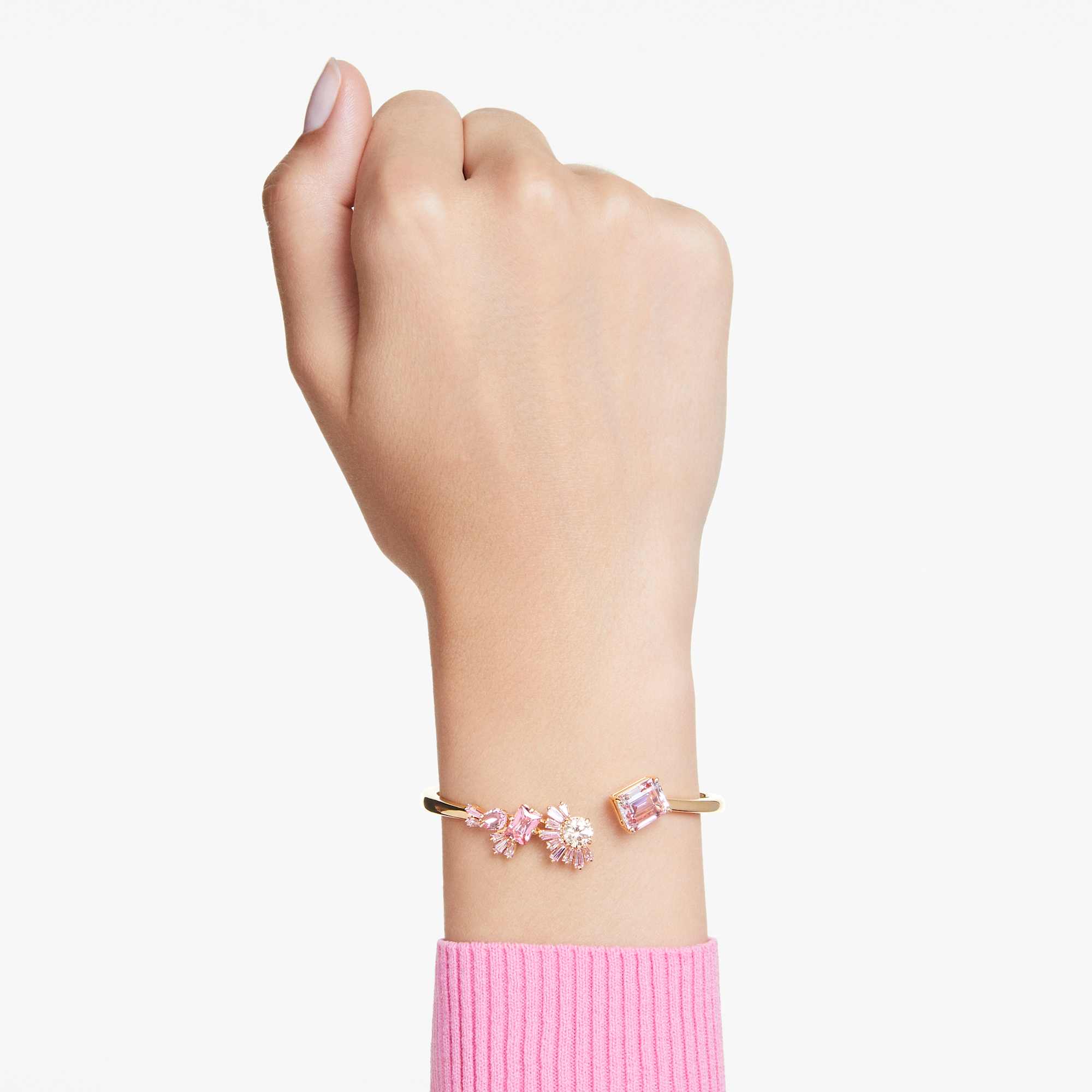 צמיד Gema בציפוי זהב מבריק SWAROVSKI