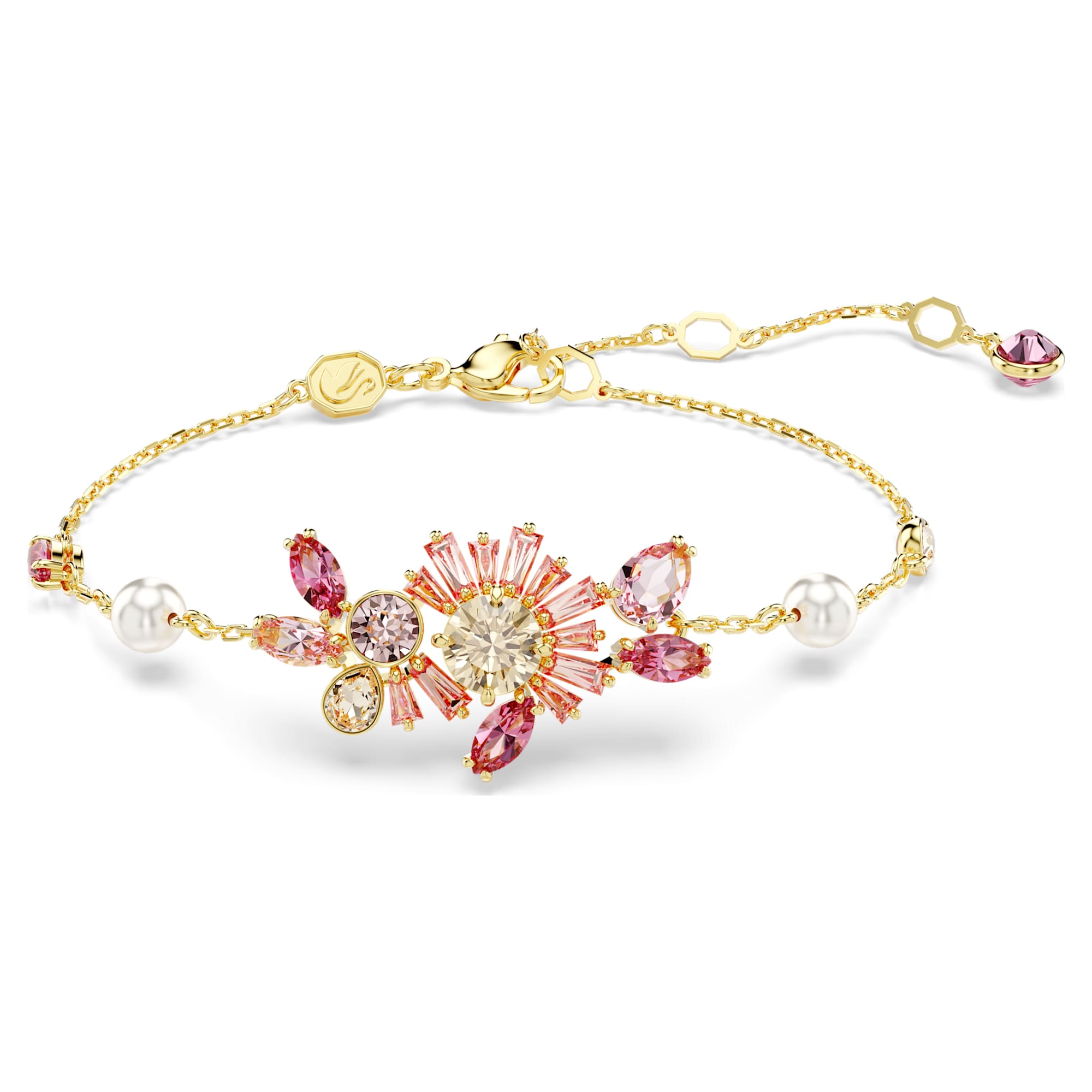 צמיד Gema בציפוי זהב מבריק SWAROVSKI