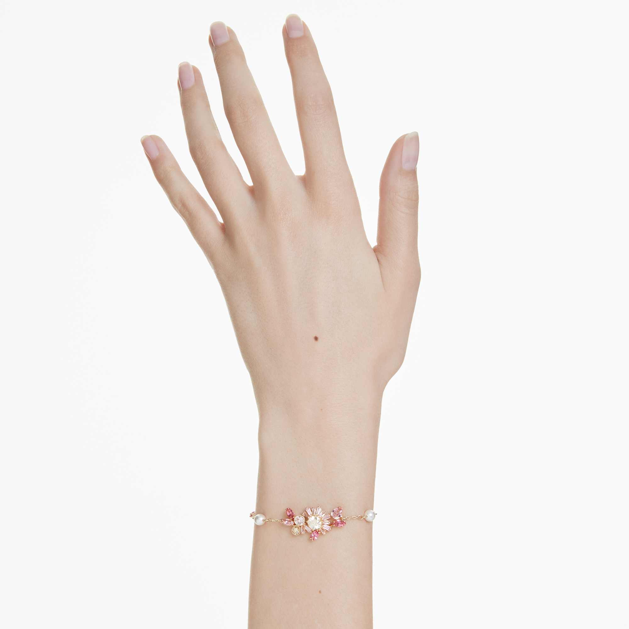 צמיד Gema בציפוי זהב מבריק SWAROVSKI