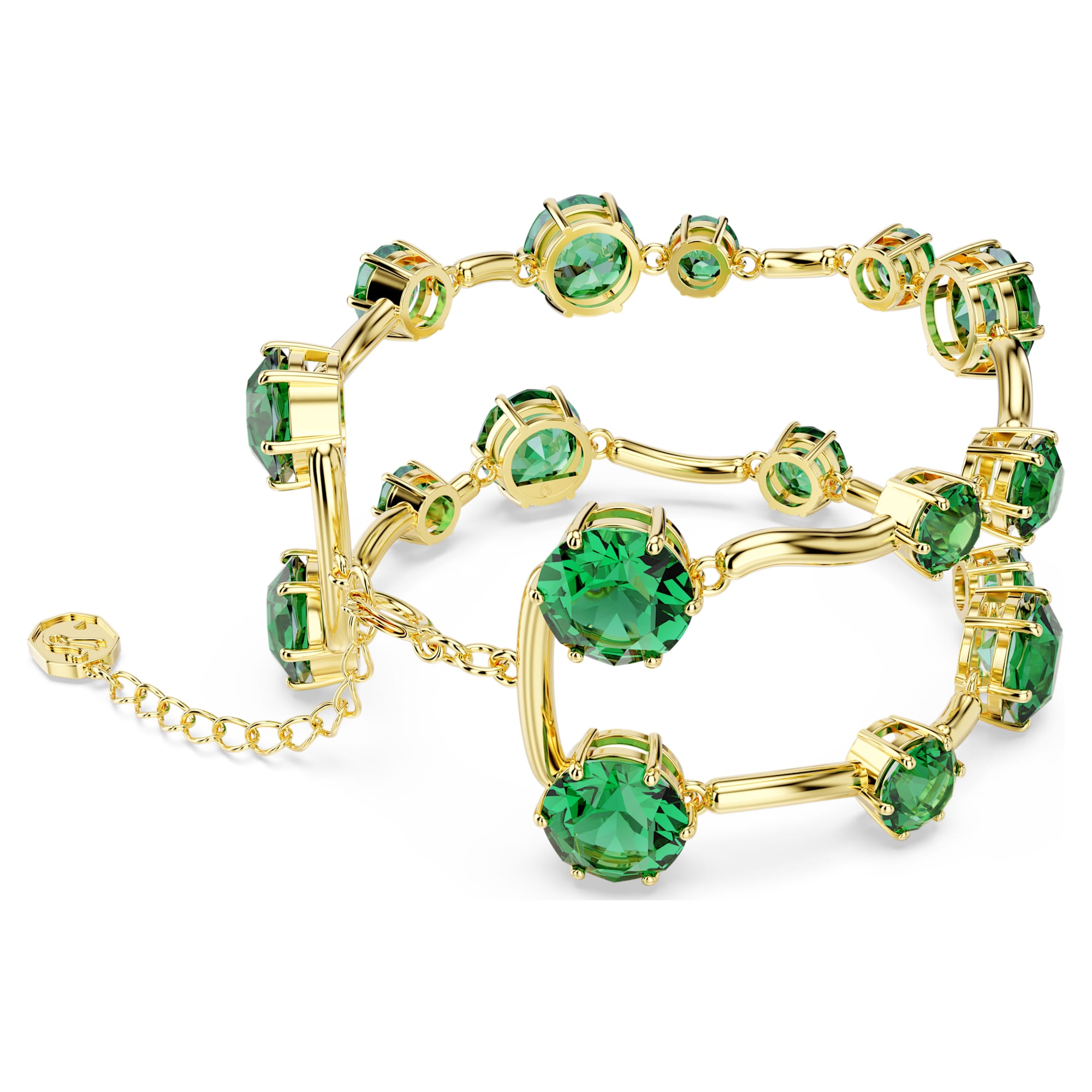 צמיד Constella בציפוי זהב מבריק SWAROVSKI