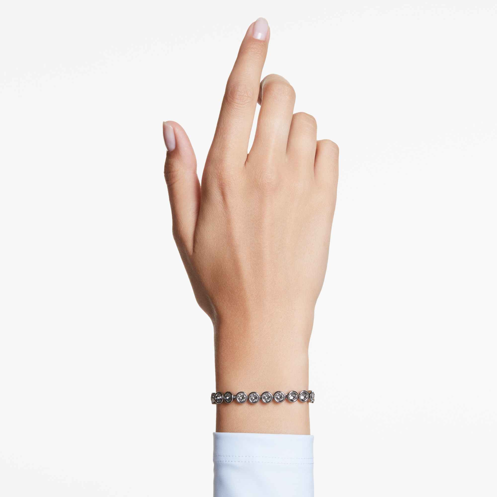 צמיד Imber בציפוי רודיום מבריק SWAROVSKI