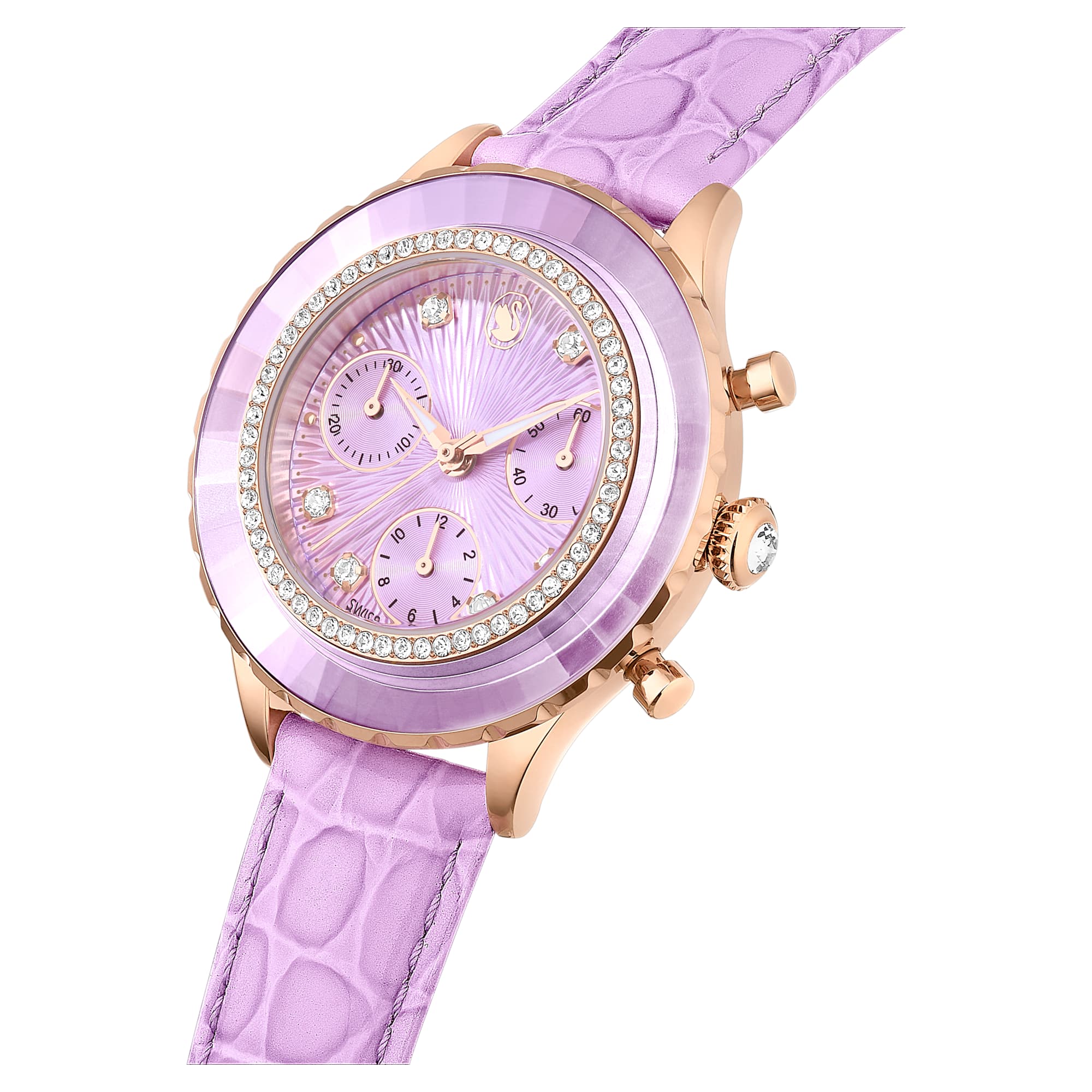 שעון Octea בציפוי PVD רוז גולד SWAROVSKI
