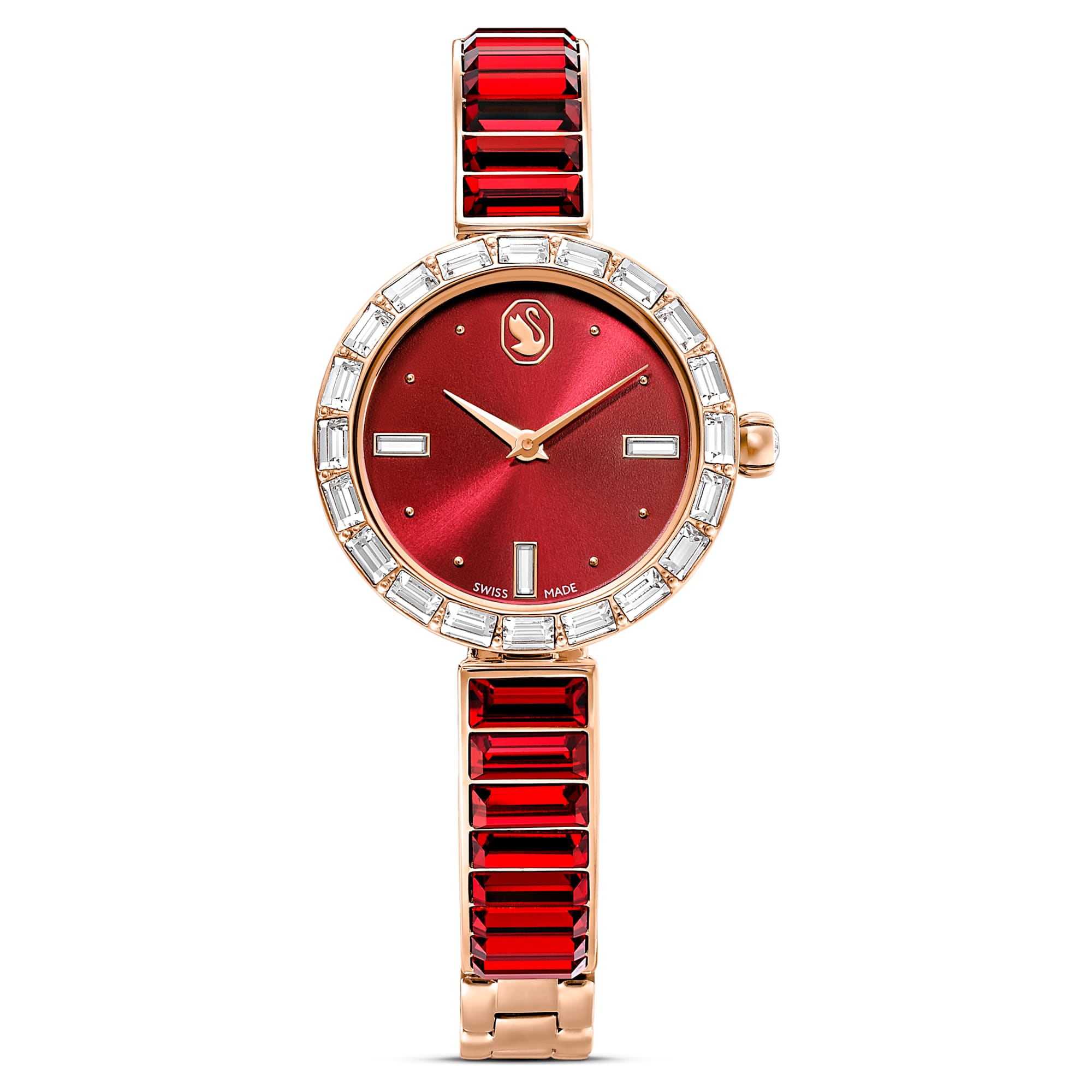 שעון Jewelry Watch בציפוי PVD רוז גולד SWAROVSKI