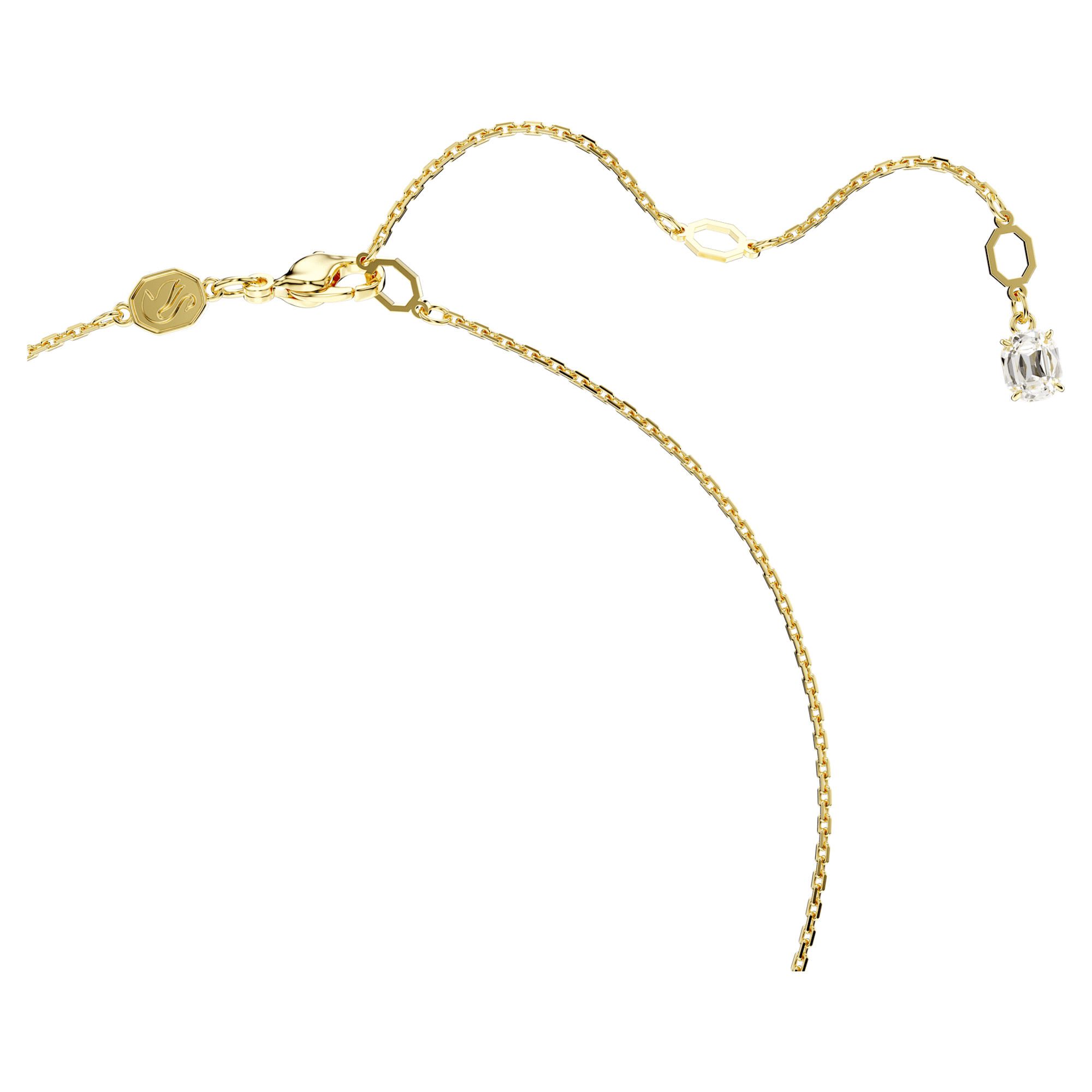 שרשרת Idyllia בציפוי זהב מבריק SWAROVSKI