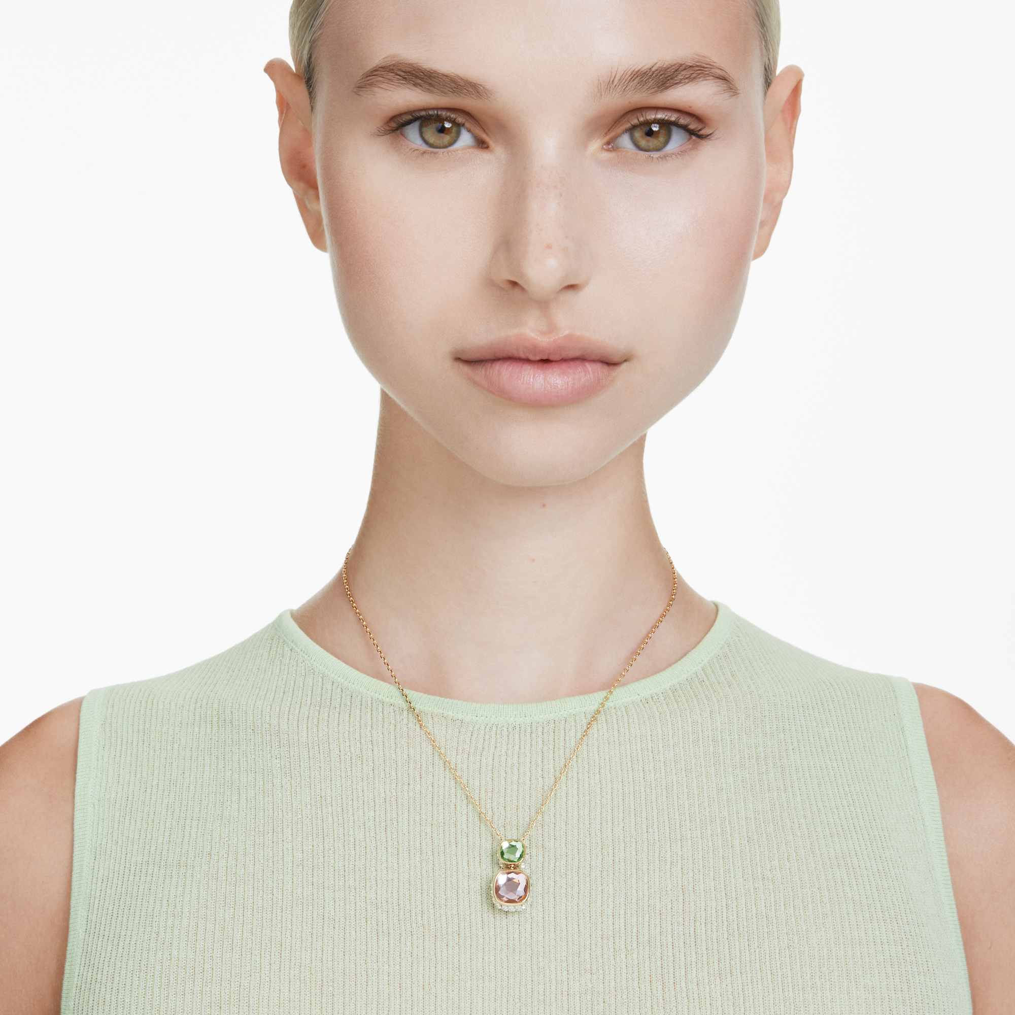 שרשרת Chroma בציפוי זהב מבריק SWAROVSKI