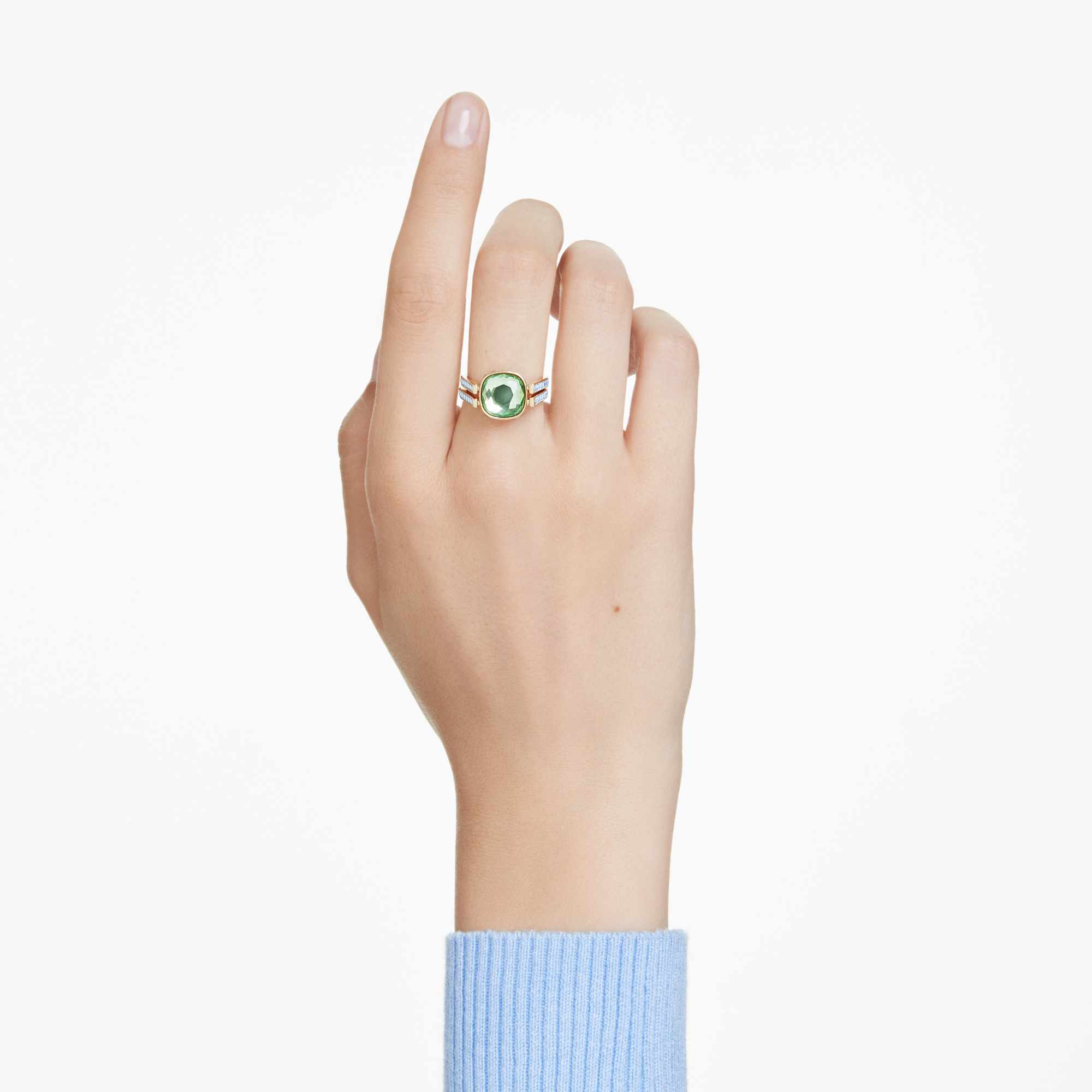 טבעת Chroma בציפוי זהב מבריק SWAROVSKI