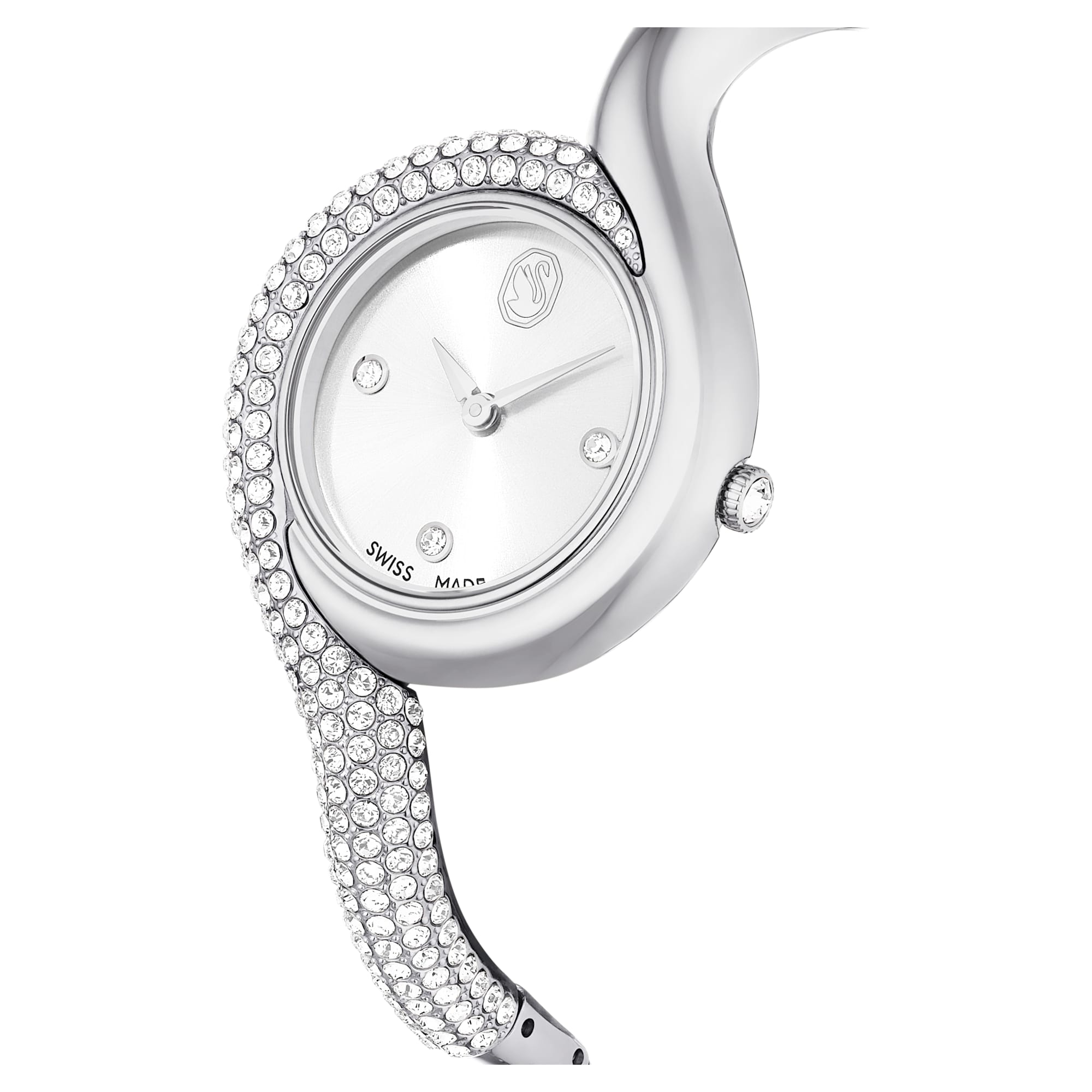 שעון Jewelry Watch בציפוי נירוסטה מבריקה SWAROVSKI
