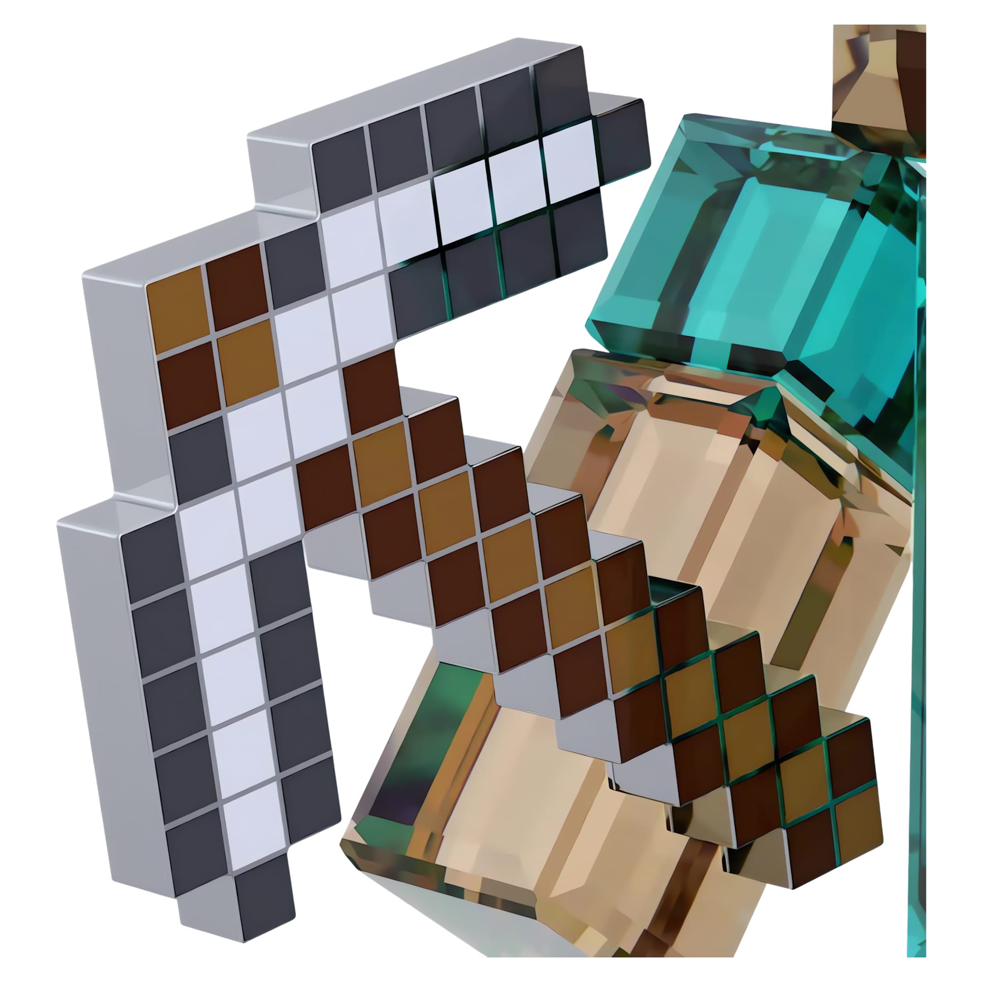 מניאטורות קריסטל Minecraft