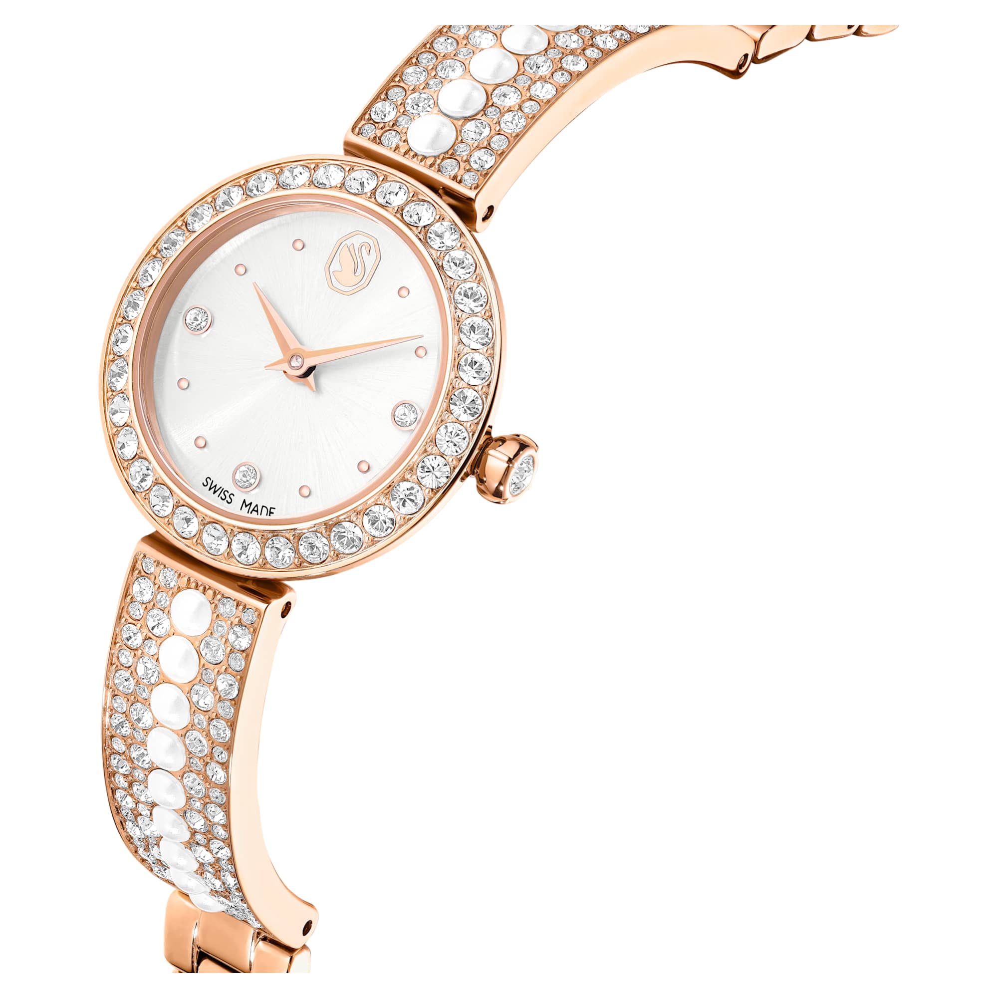 שעון Jewelry Watch בציפוי PVD רוז גולד SWAROVSKI