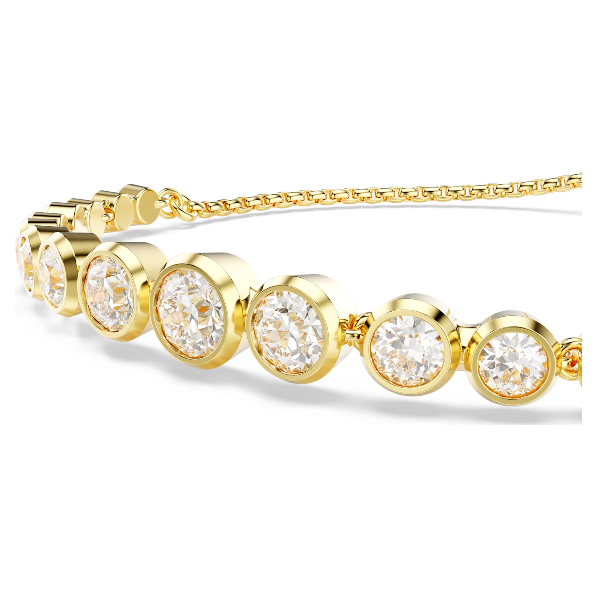 צמיד Imber בציפוי זהב מבריק SWAROVSKI
