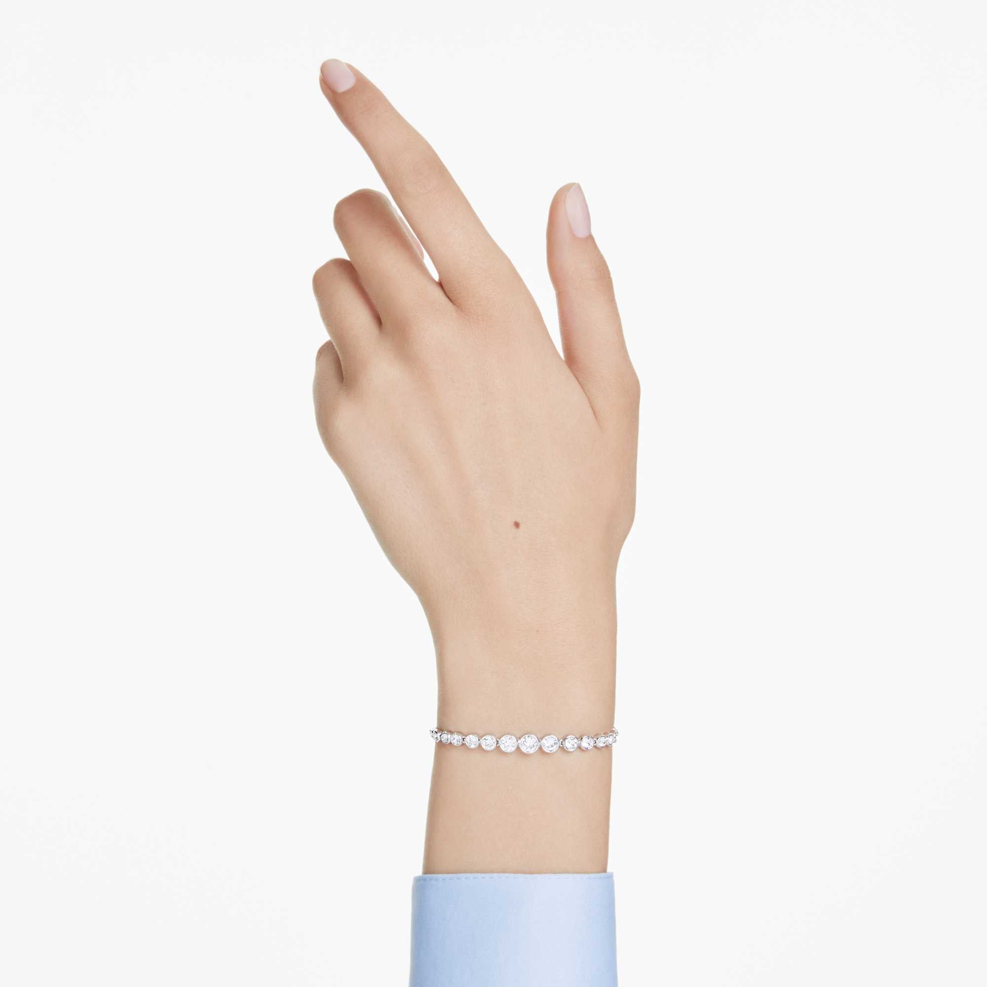 צמיד Imber בציפוי רודיום מבריק SWAROVSKI