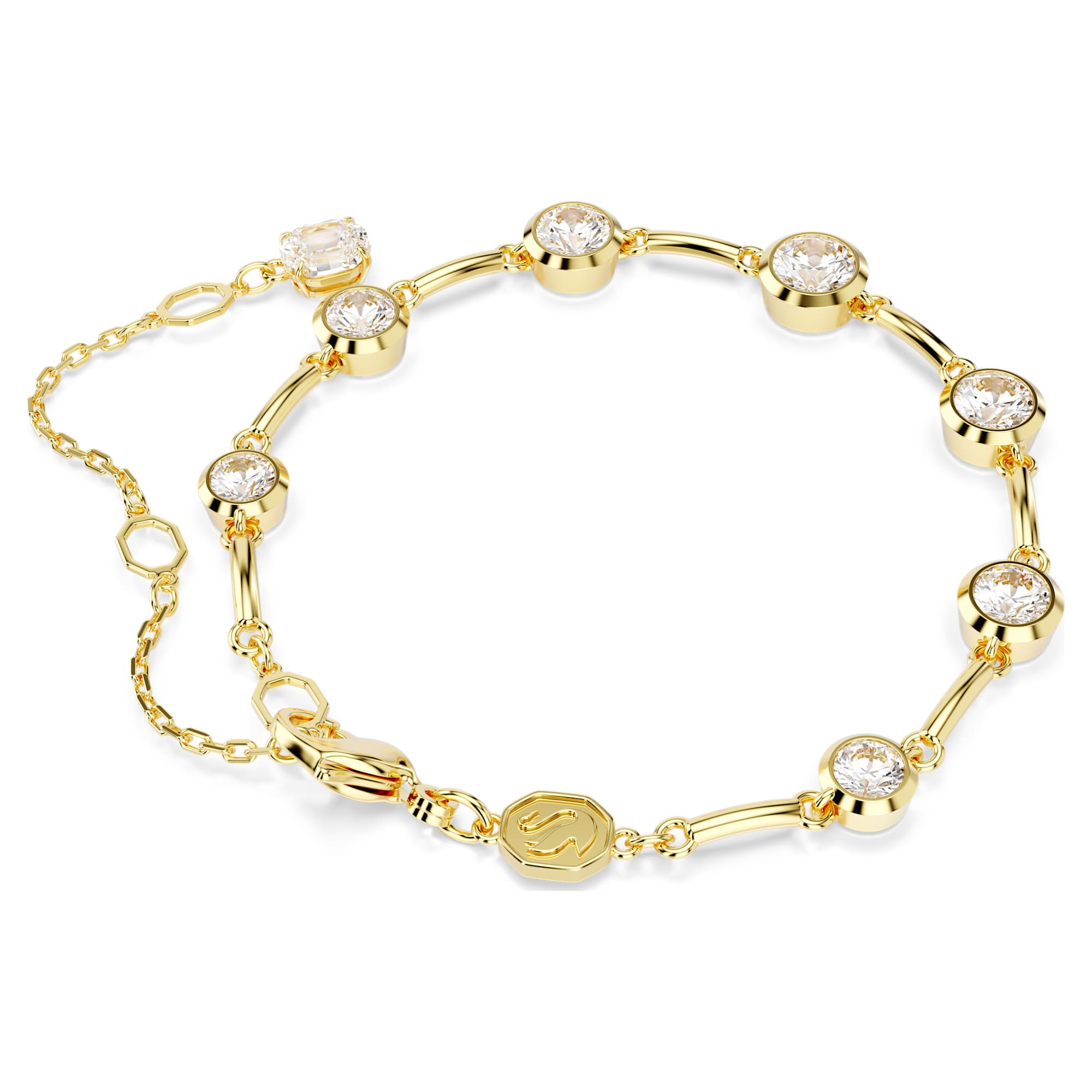 צמיד Imber בציפוי זהב מבריק SWAROVSKI