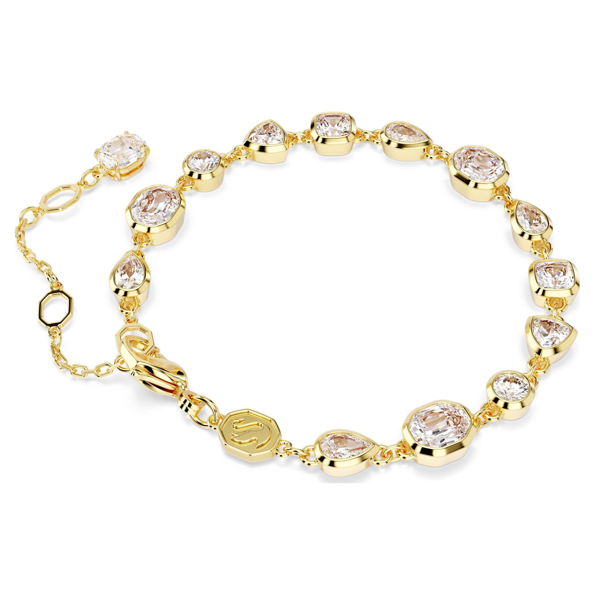 צמיד Imber בציפוי זהב מבריק SWAROVSKI