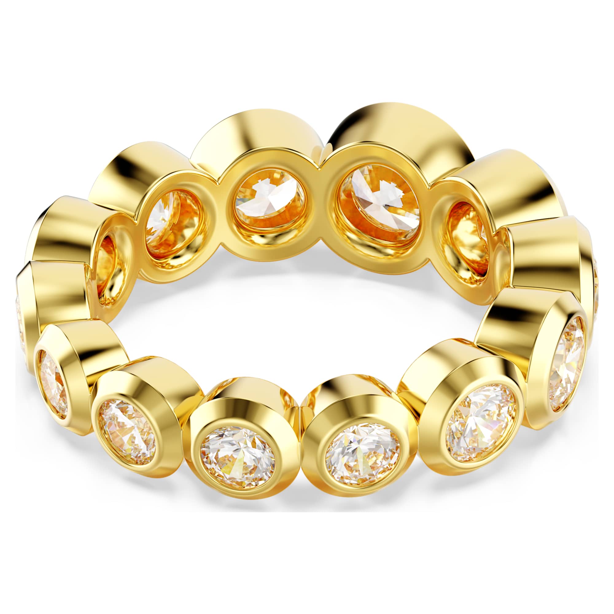 טבעת Imber בציפוי זהב מבריק SWAROVSKI