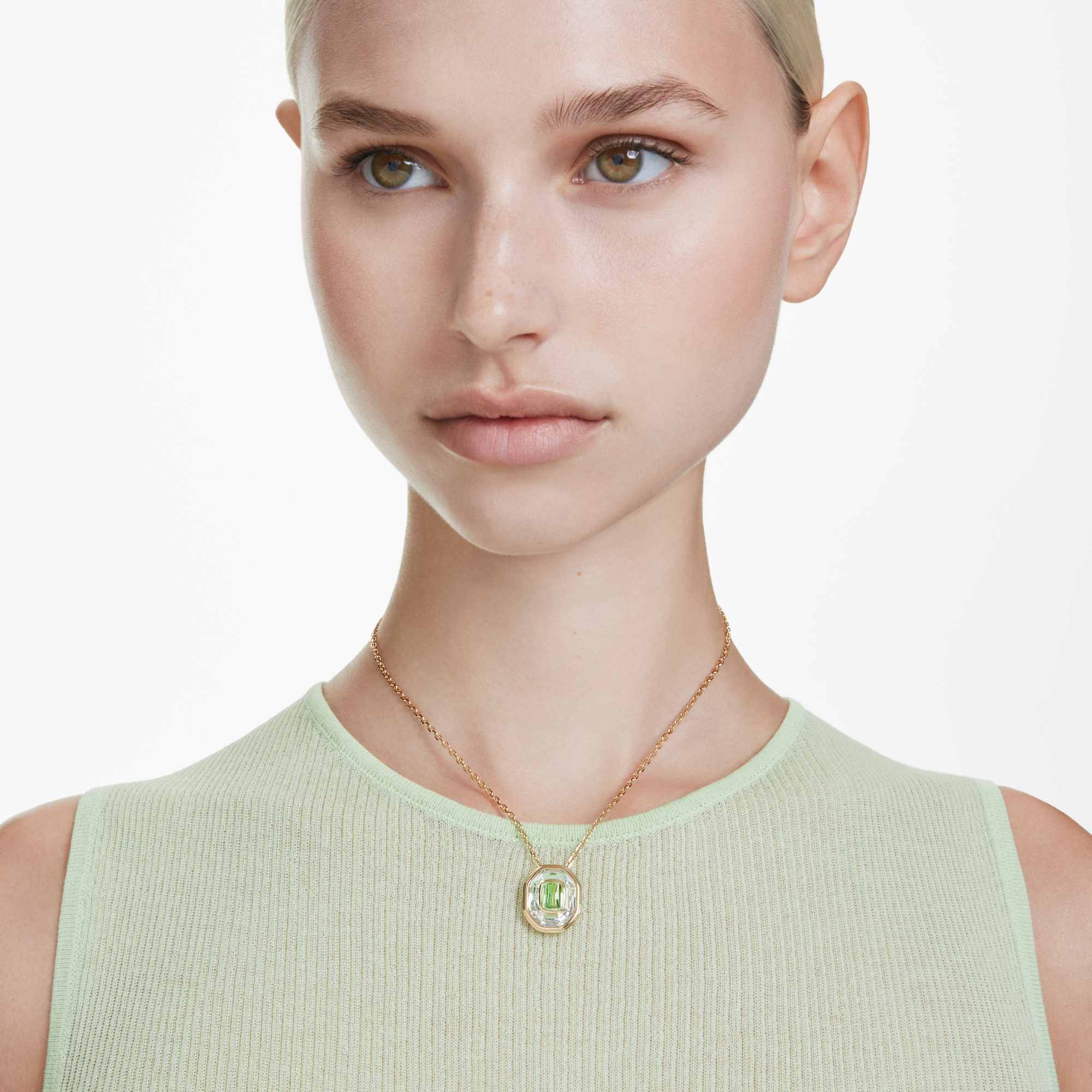 שרשרת Chroma בציפוי זהב מבריק SWAROVSKI