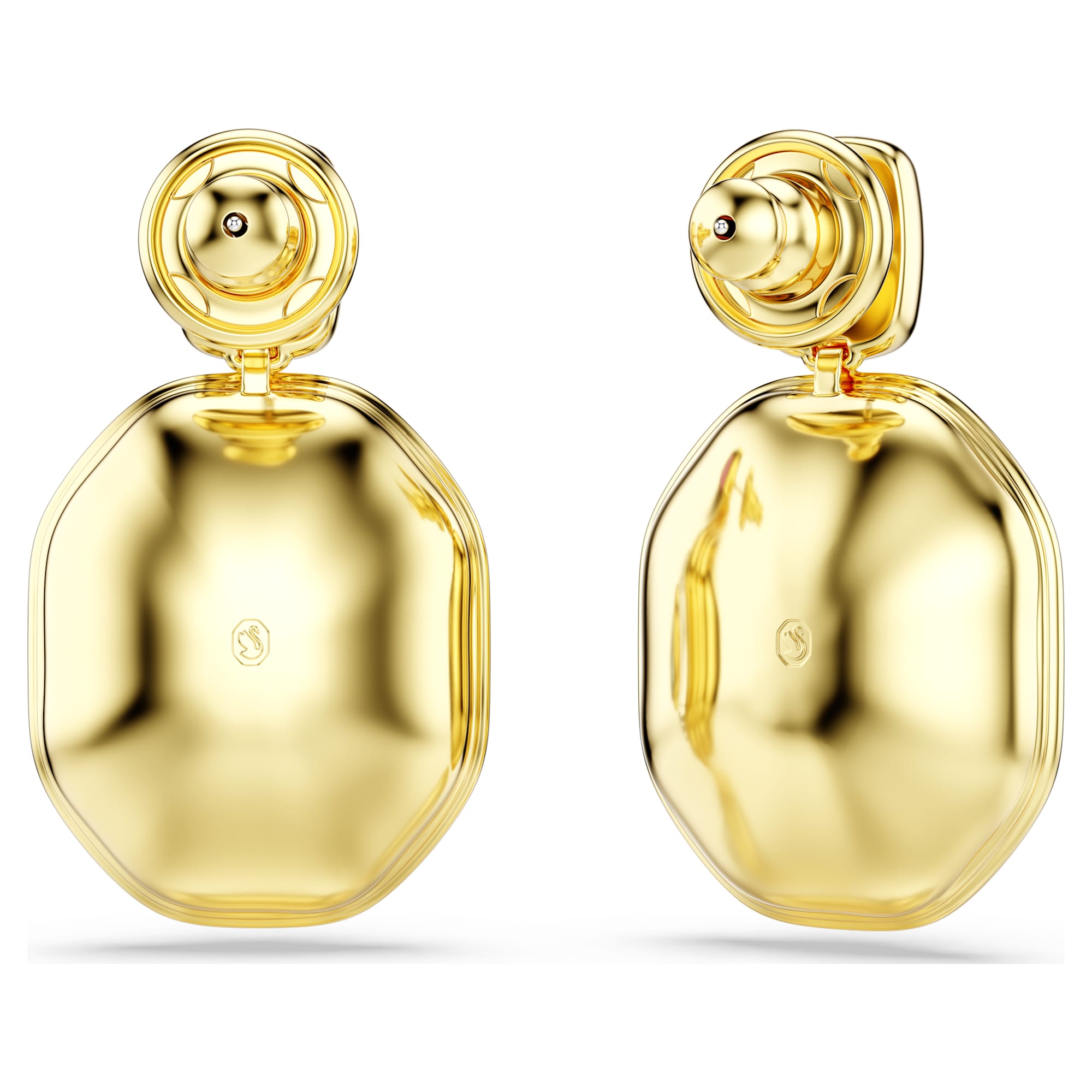 עגילי Chroma בציפוי זהב מבריק SWAROVSKI