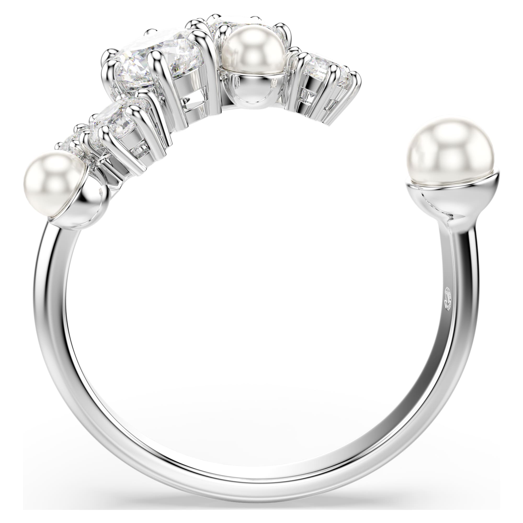 טבעת Constella בציפוי רודיום מבריק SWAROVSKI