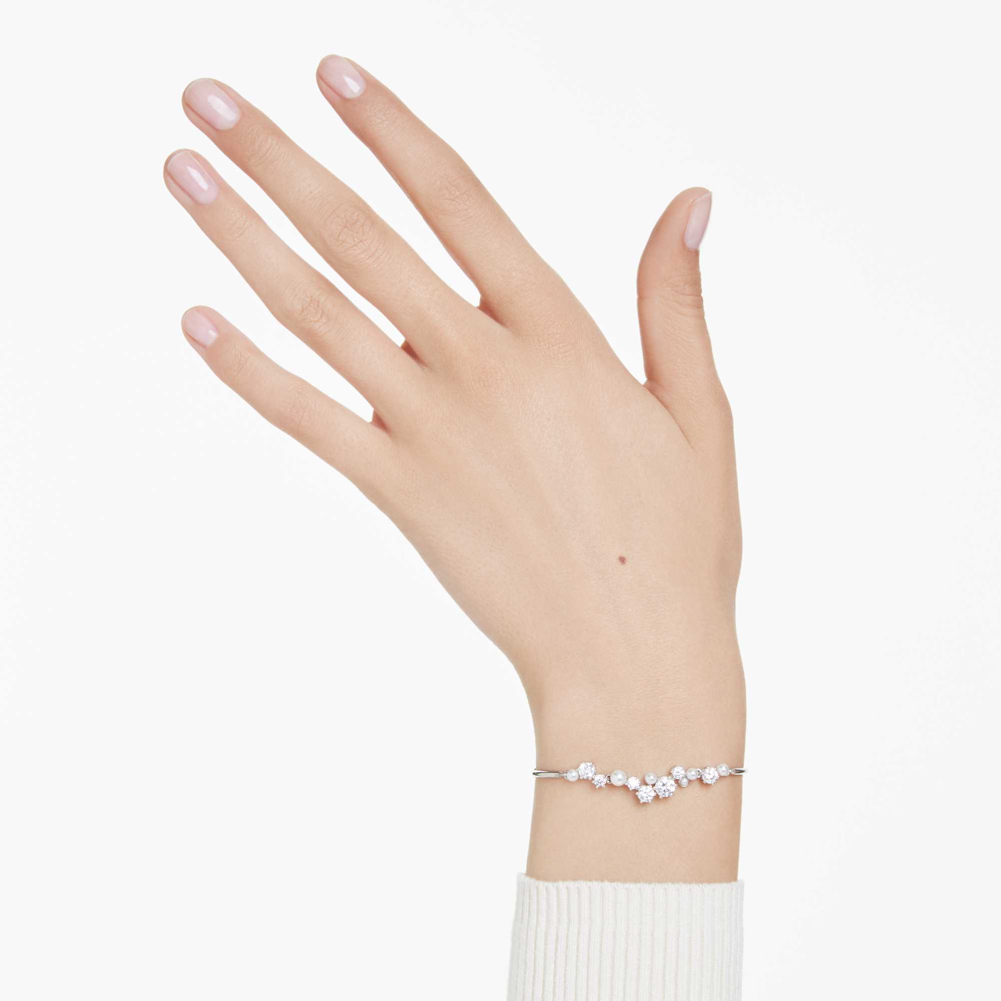 צמיד Constella בציפוי רודיום מבריק SWAROVSKI