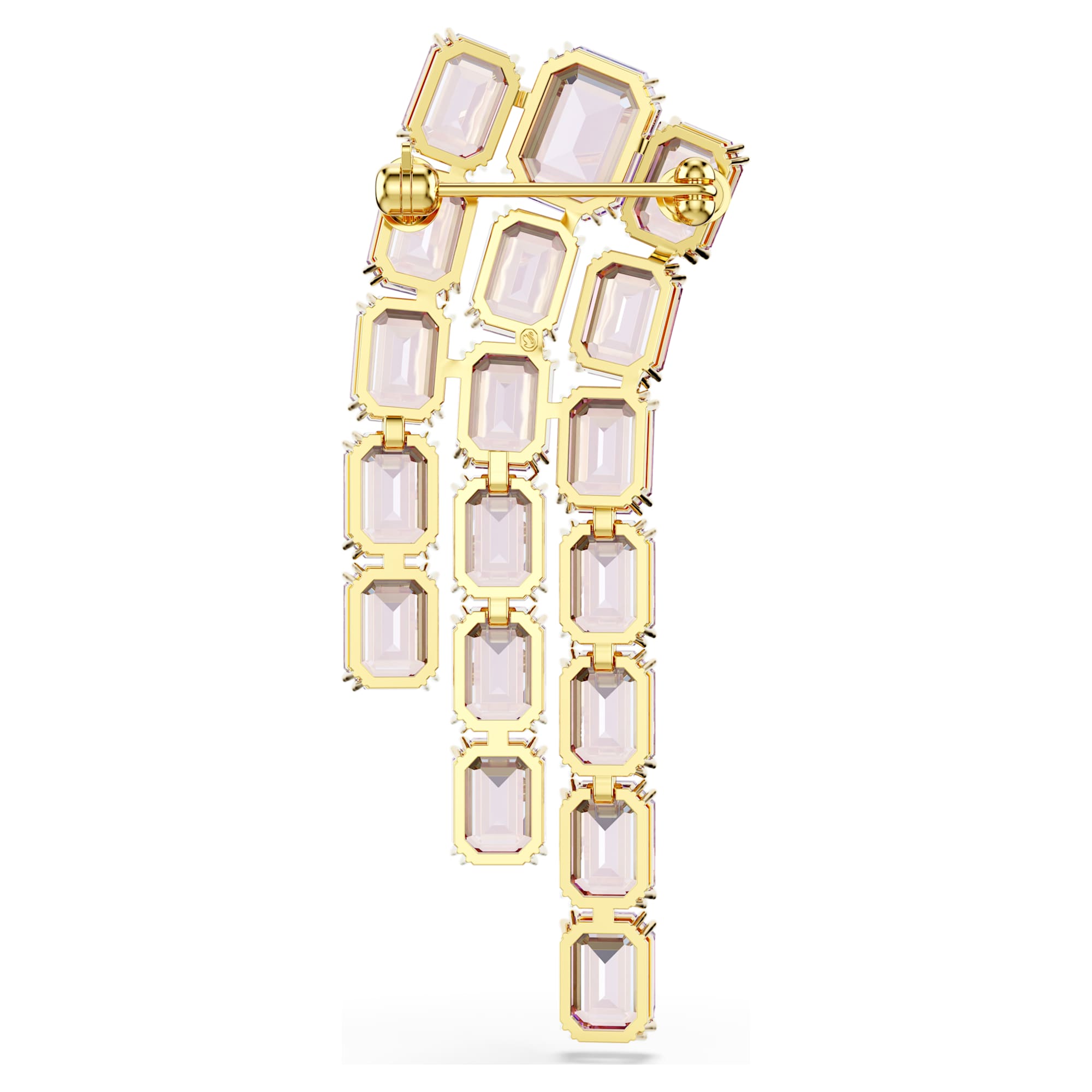 סיכות Millenia בציפוי זהב מבריק SWAROVSKI