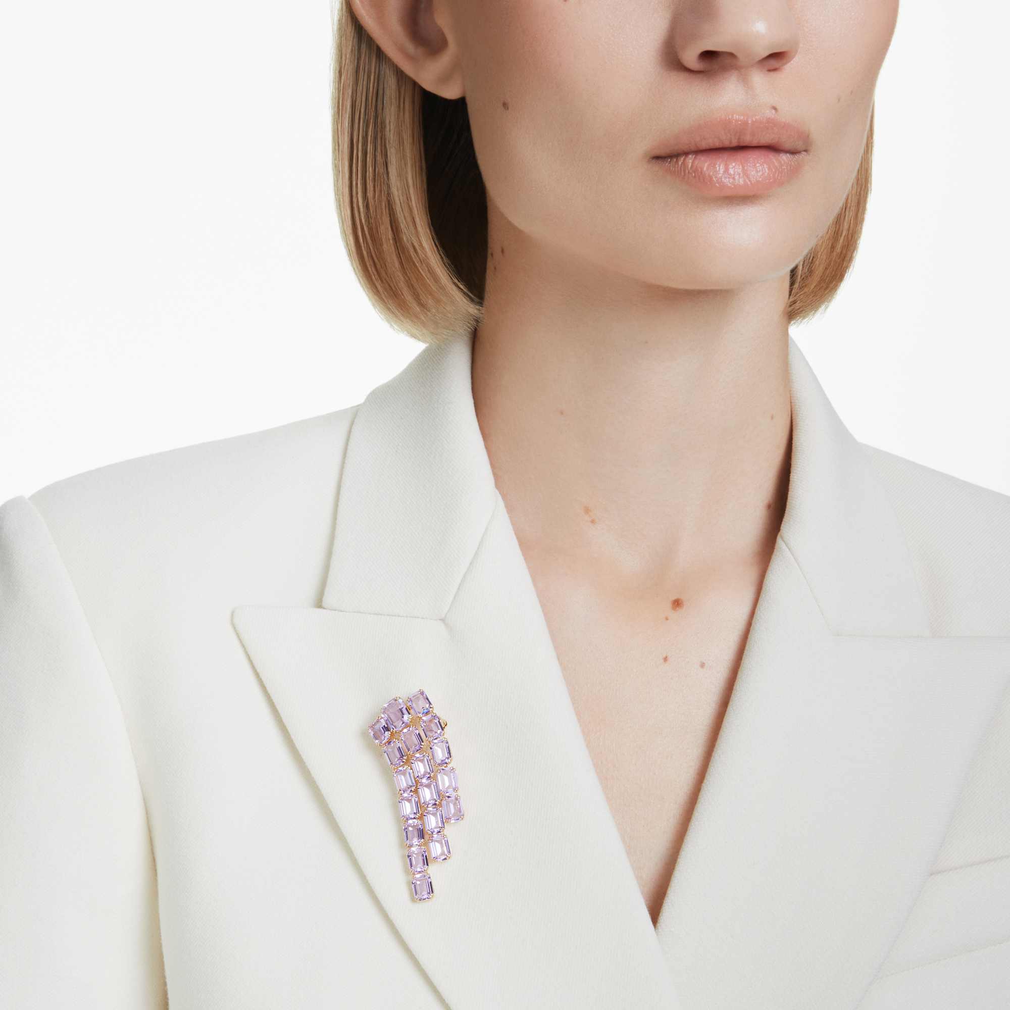 סיכות Millenia בציפוי זהב מבריק SWAROVSKI