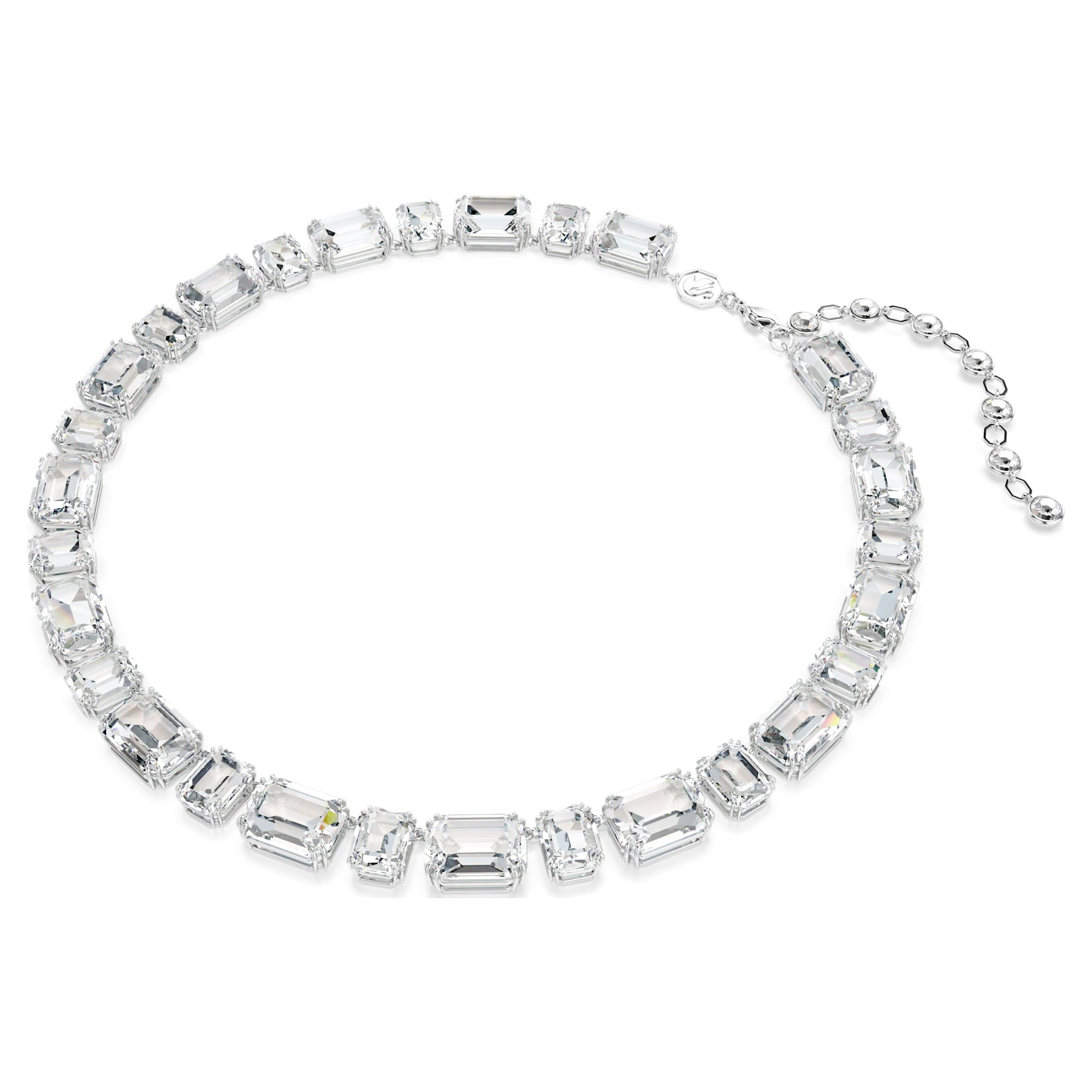 שרשרת Millenia בציפוי רודיום מבריק SWAROVSKI