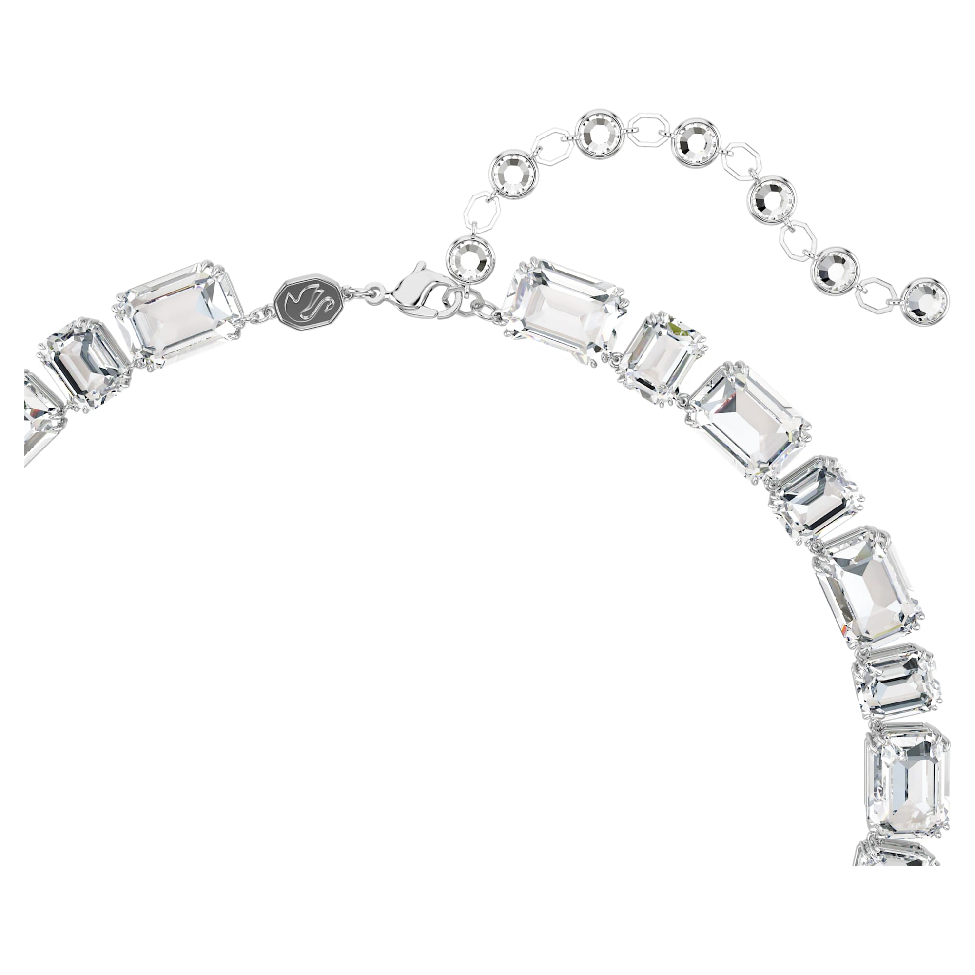 שרשרת Millenia בציפוי רודיום מבריק SWAROVSKI