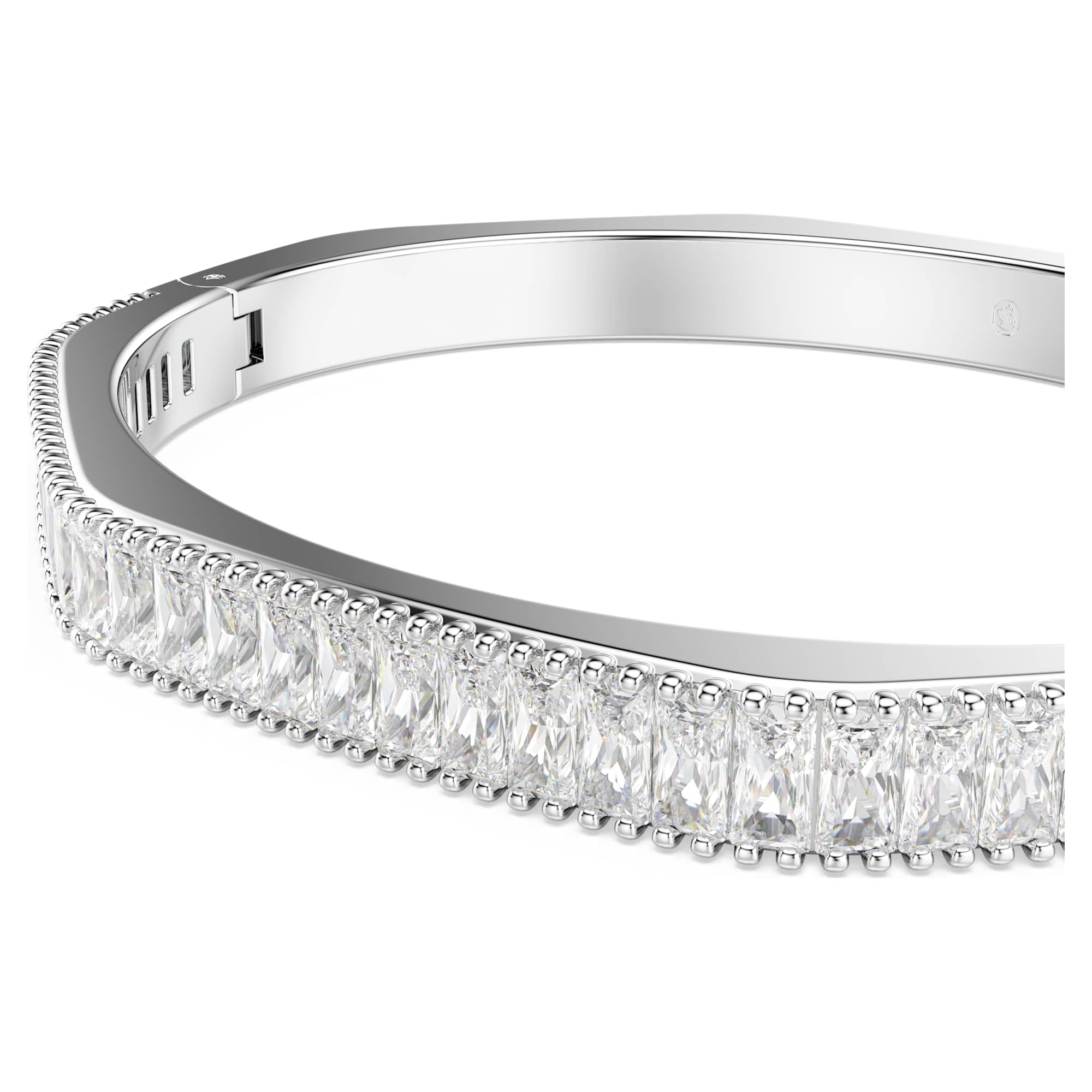 צמיד Matrix בציפוי רודיום מבריק SWAROVSKI
