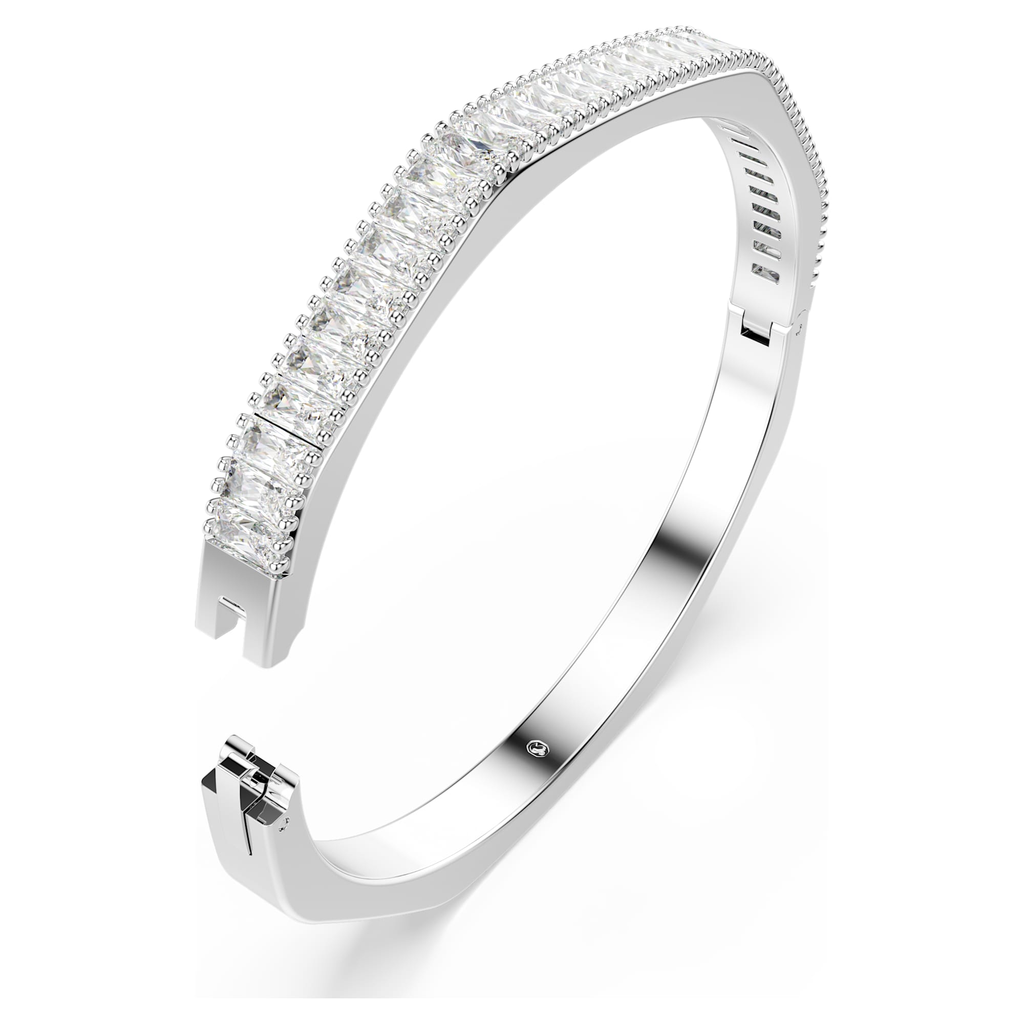 צמיד Matrix בציפוי רודיום מבריק SWAROVSKI