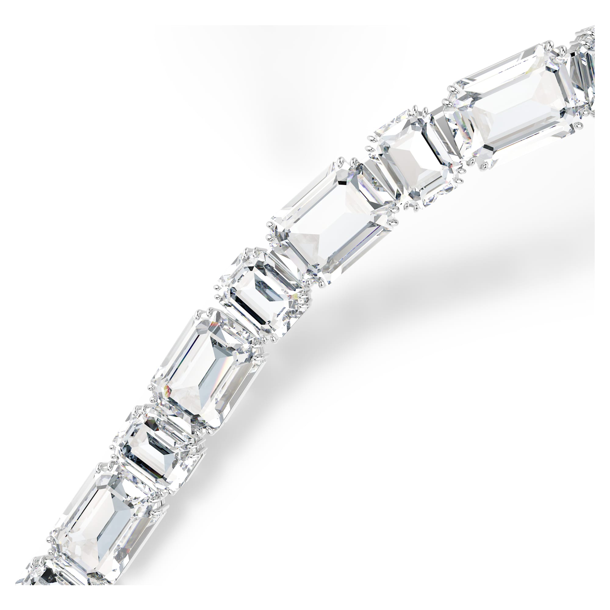 שרשרת Millenia בציפוי רודיום מבריק SWAROVSKI