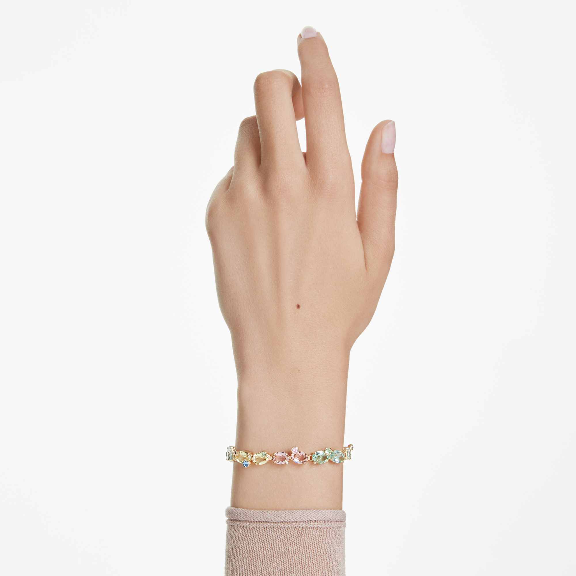 צמיד Gema בציפוי זהב מבריק SWAROVSKI