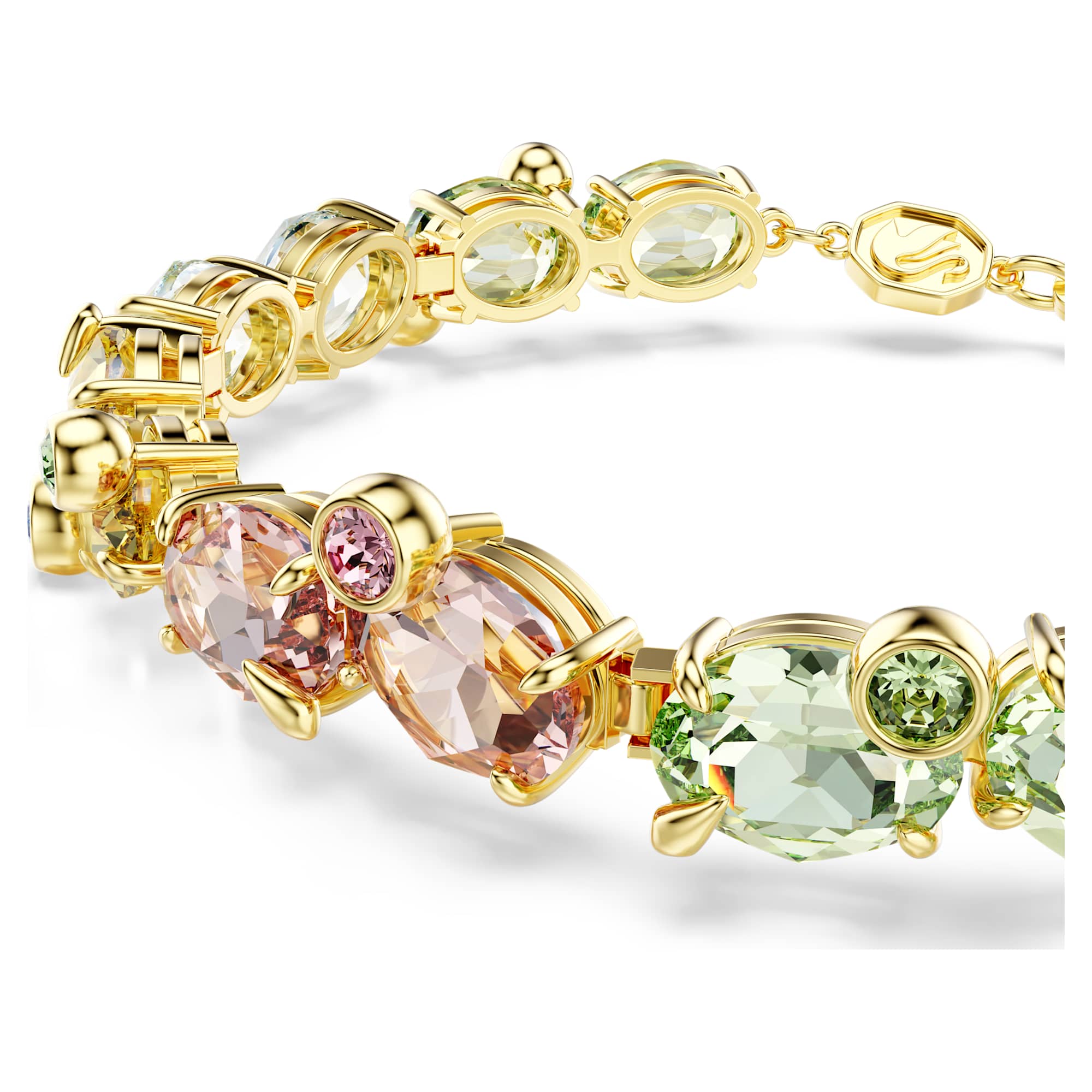 צמיד Gema בציפוי זהב מבריק SWAROVSKI