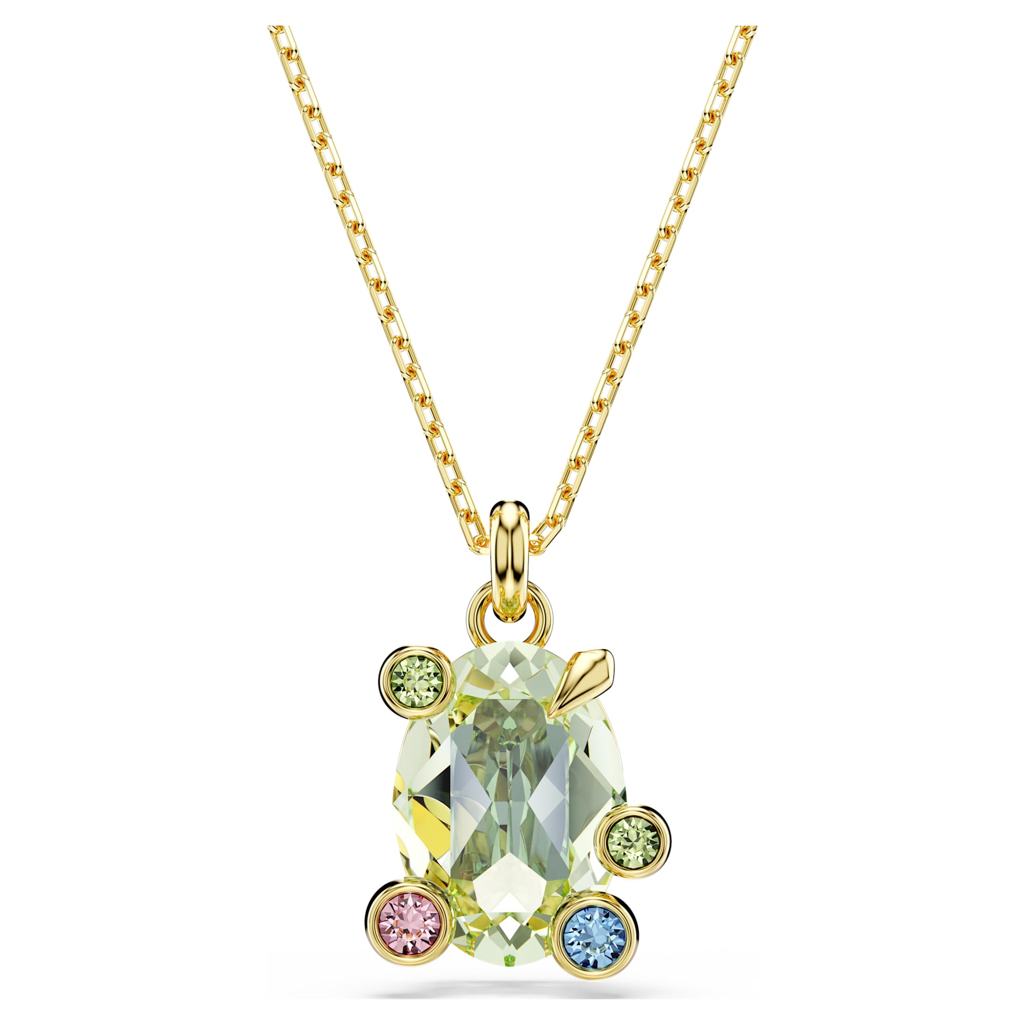 שרשרת Gema בציפוי זהב מבריק SWAROVSKI