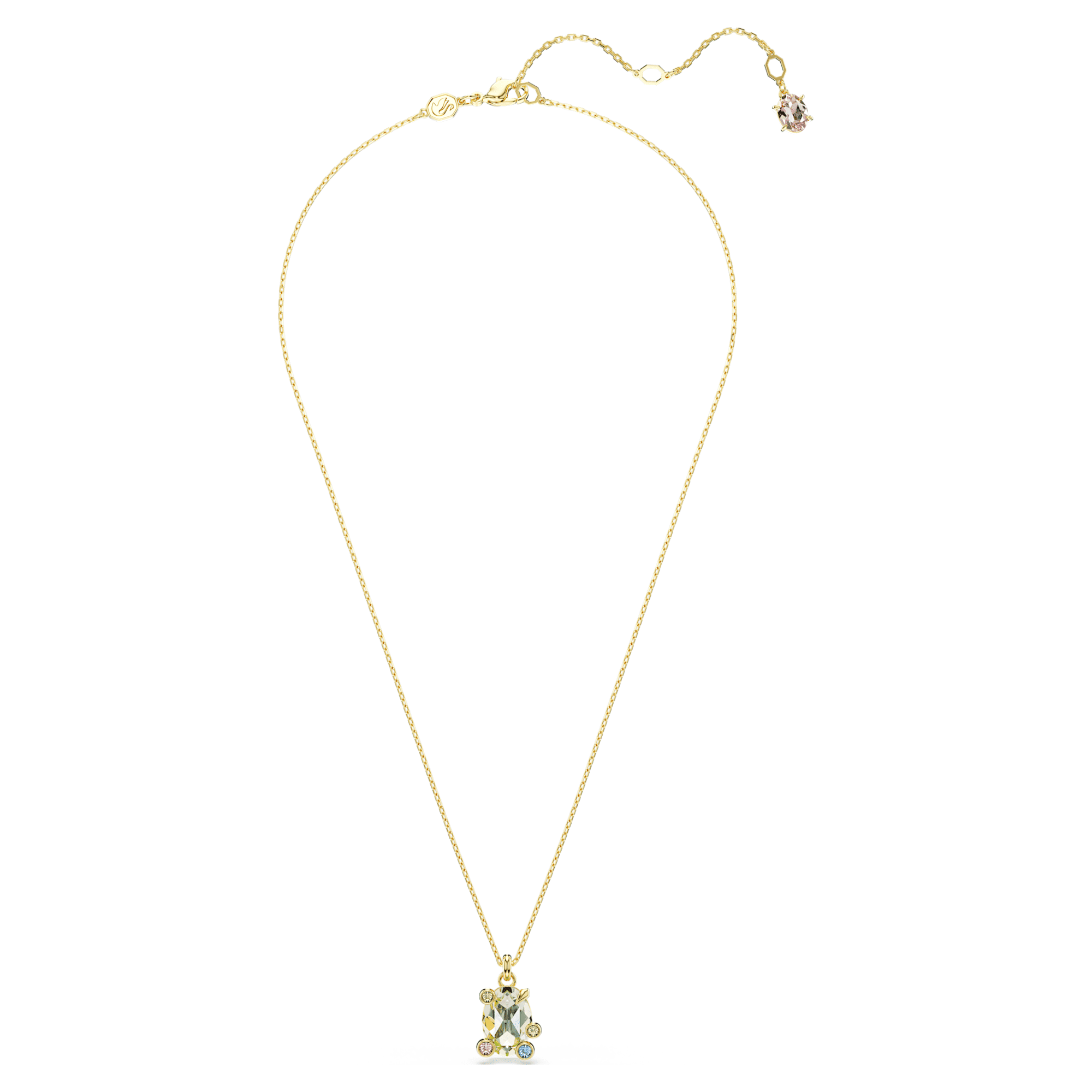 שרשרת Gema בציפוי זהב מבריק SWAROVSKI
