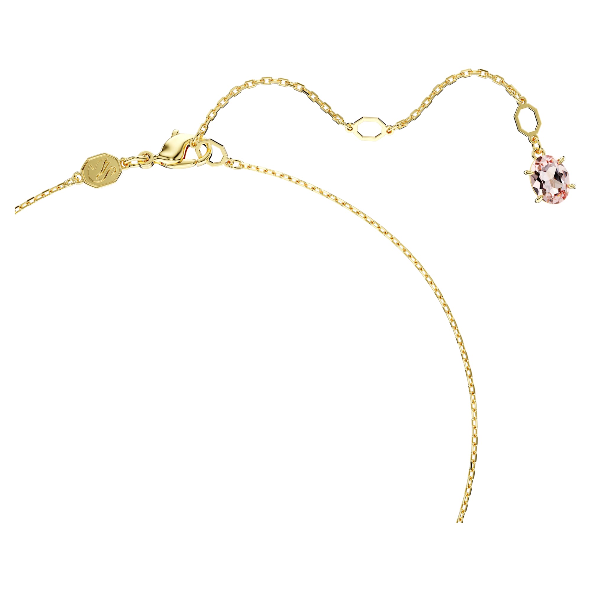 שרשרת Gema בציפוי זהב מבריק SWAROVSKI